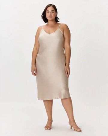 100% Washable Silk Slip Dress