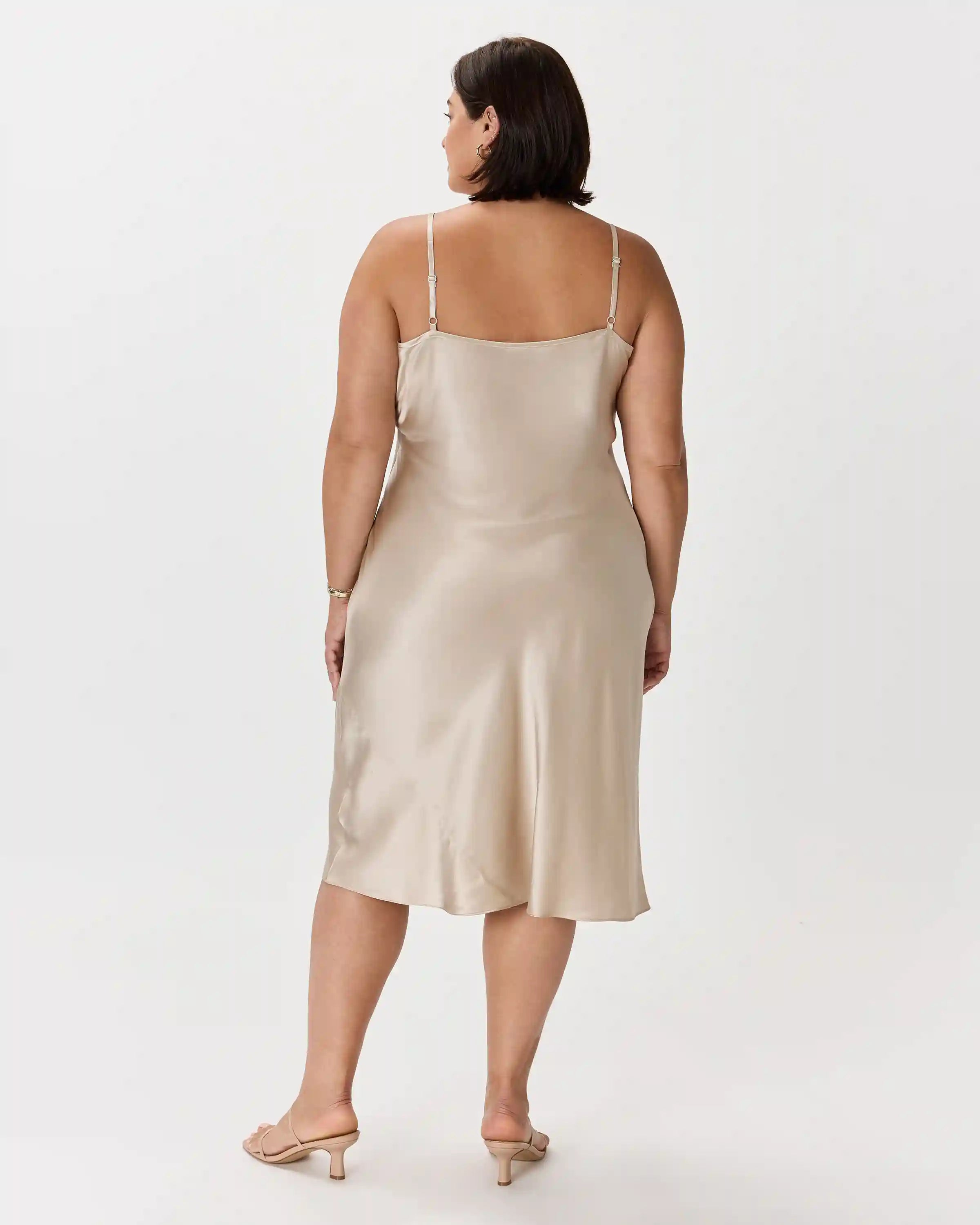 100% Washable Silk Slip Dress