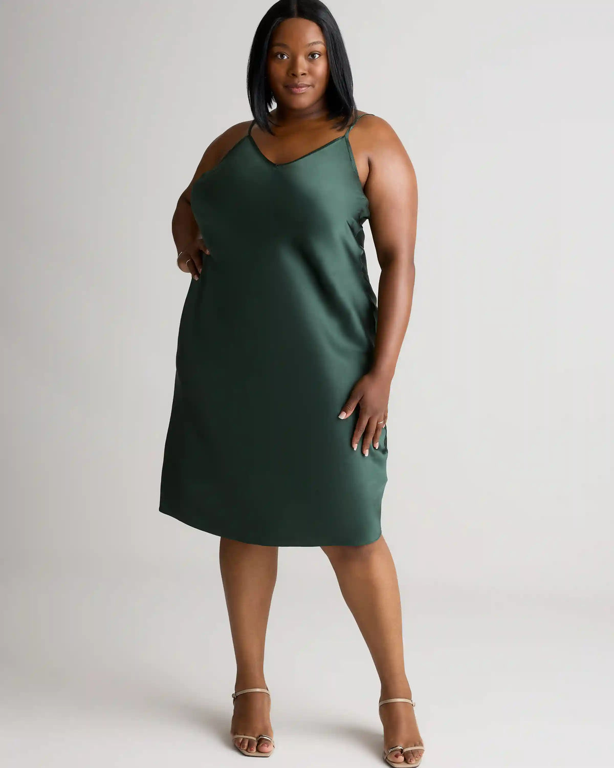100% Washable Silk Slip Dress