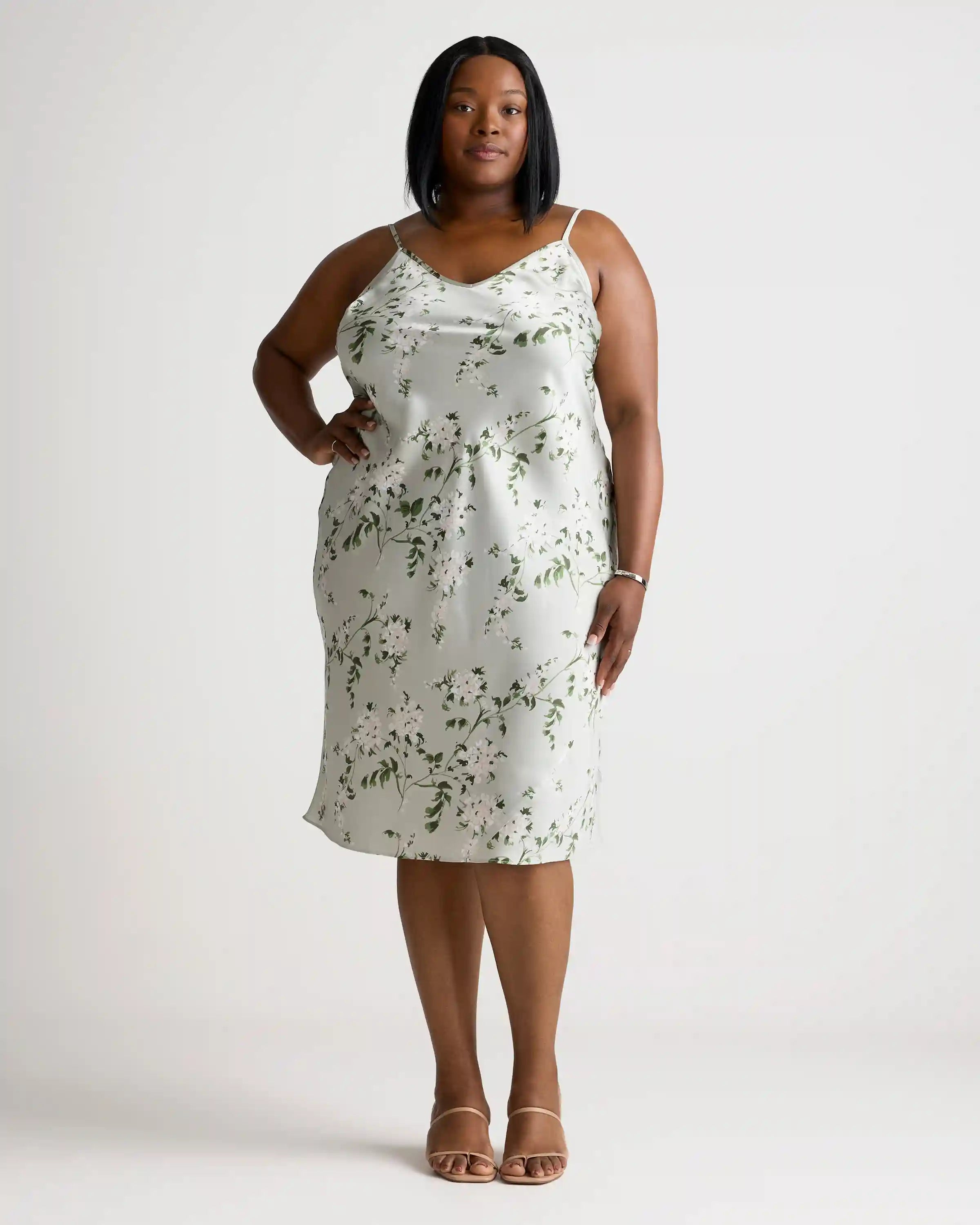100% Washable Silk Slip Dress