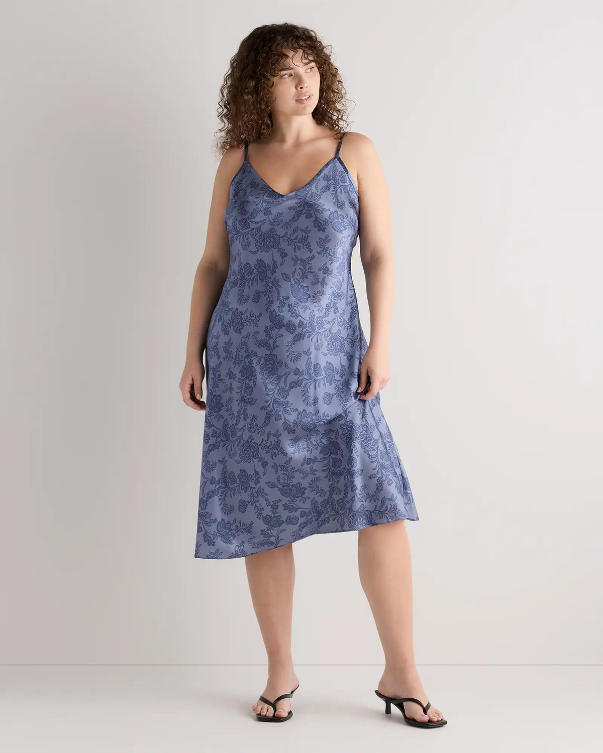 100% Washable Silk Slip Dress