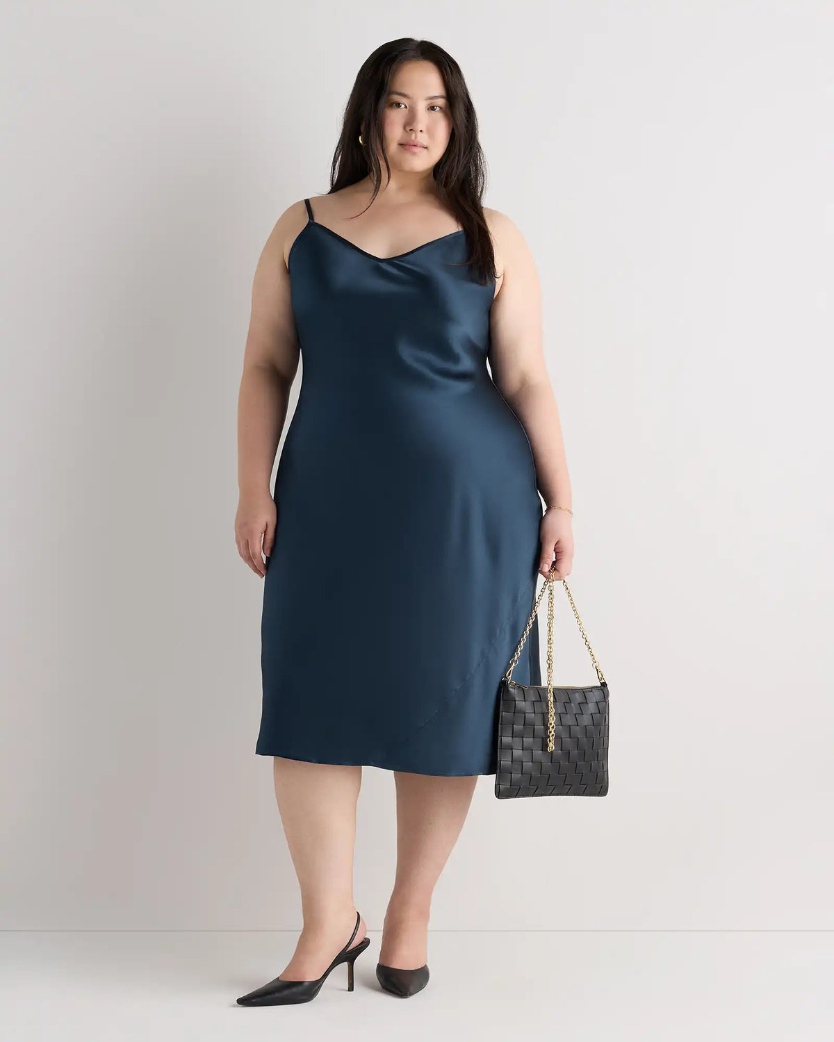 100% Washable Silk Slip Dress