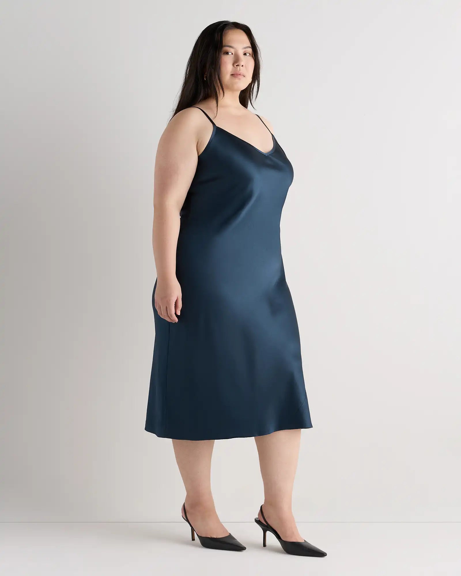 100% Washable Silk Slip Dress