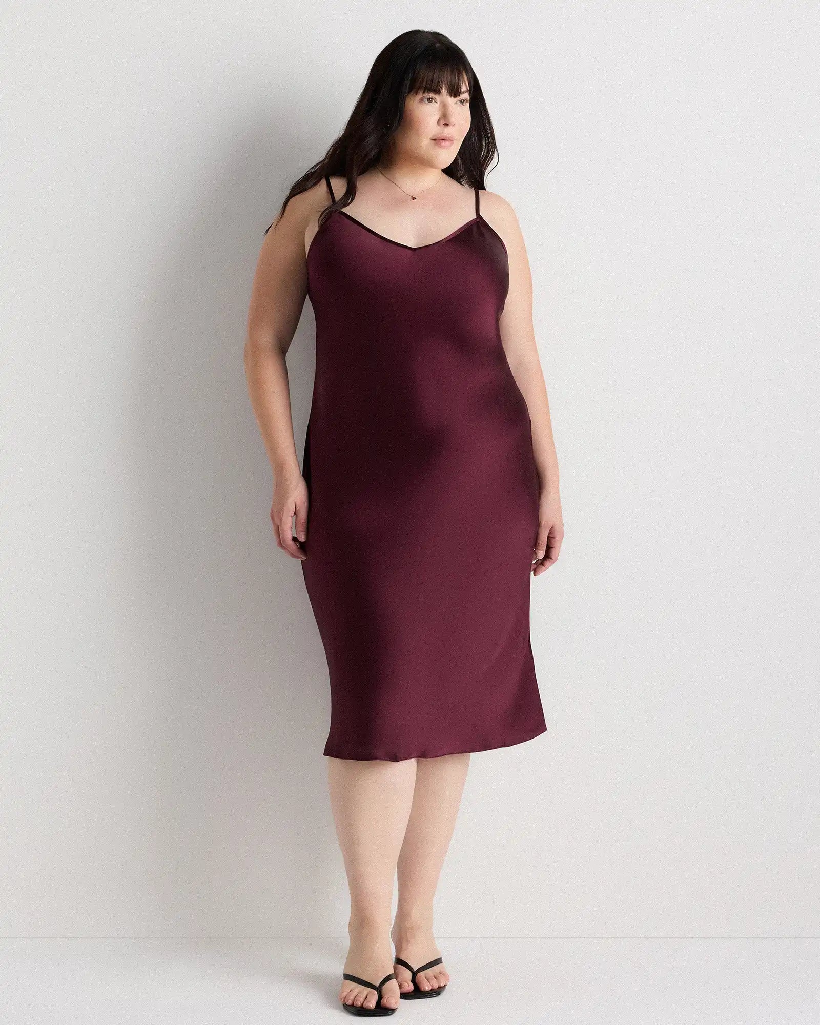 100% Washable Silk Slip Dress