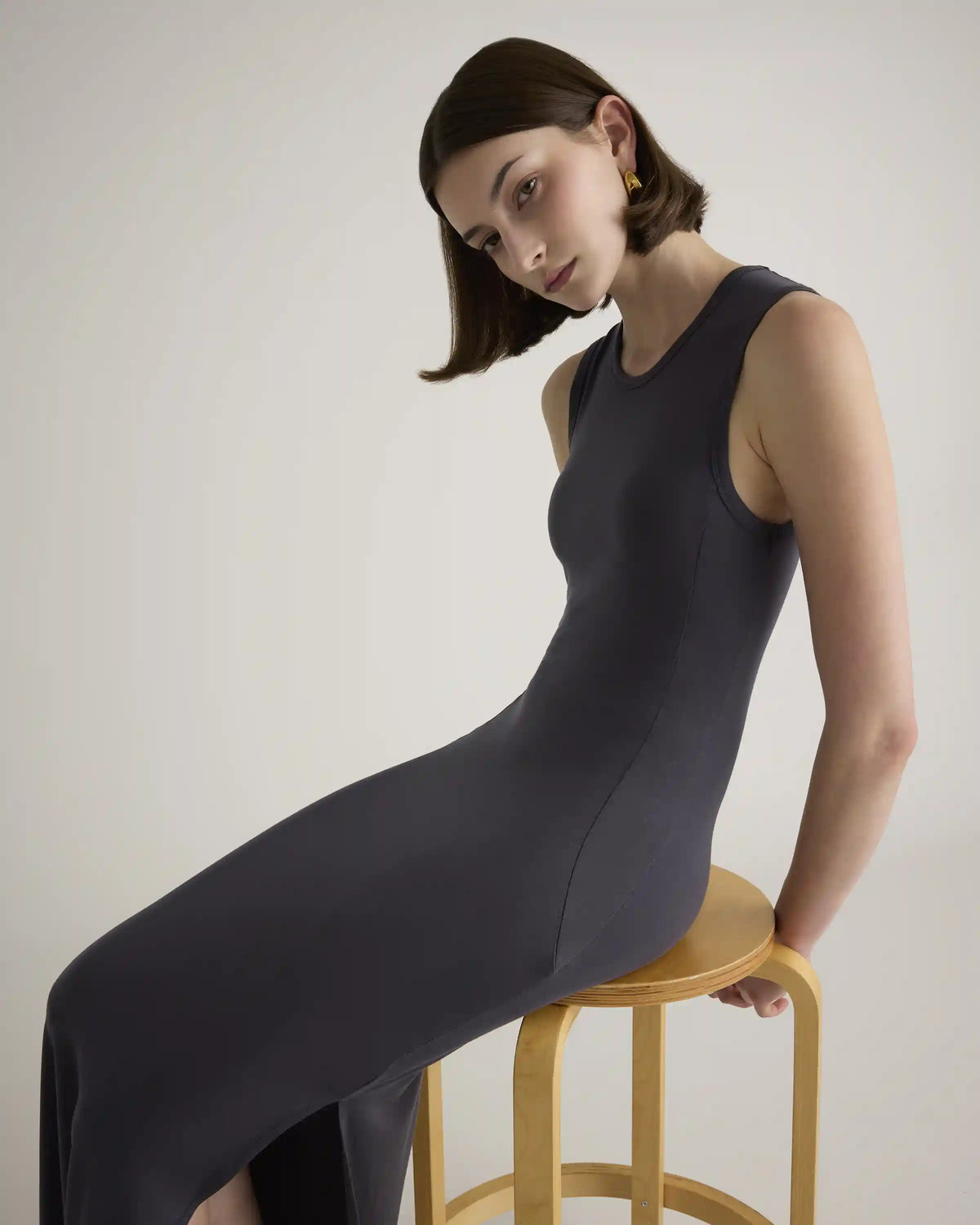 Tencel Jersey Tank Maxi Dress