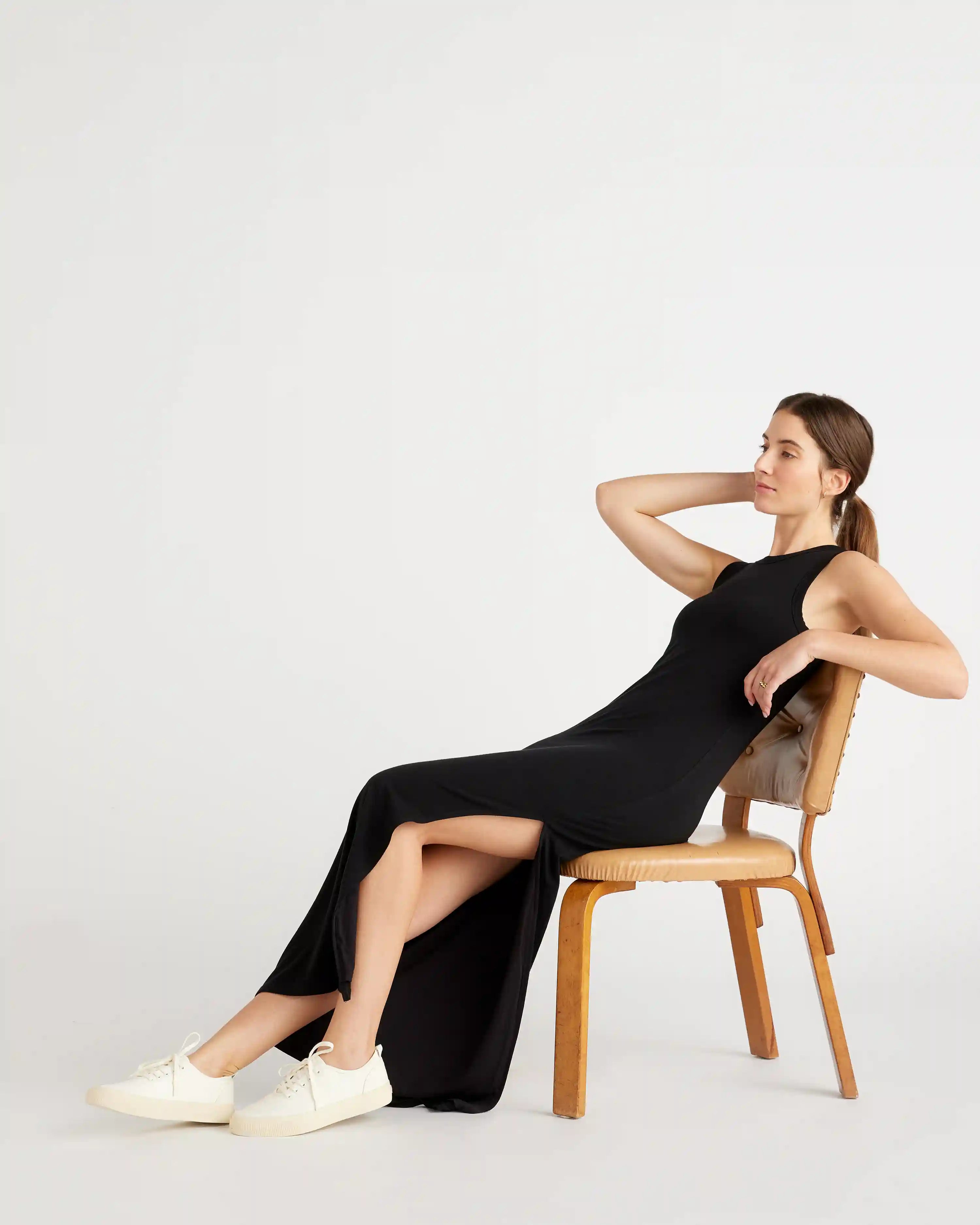 Tencel Jersey Tank Maxi Dress