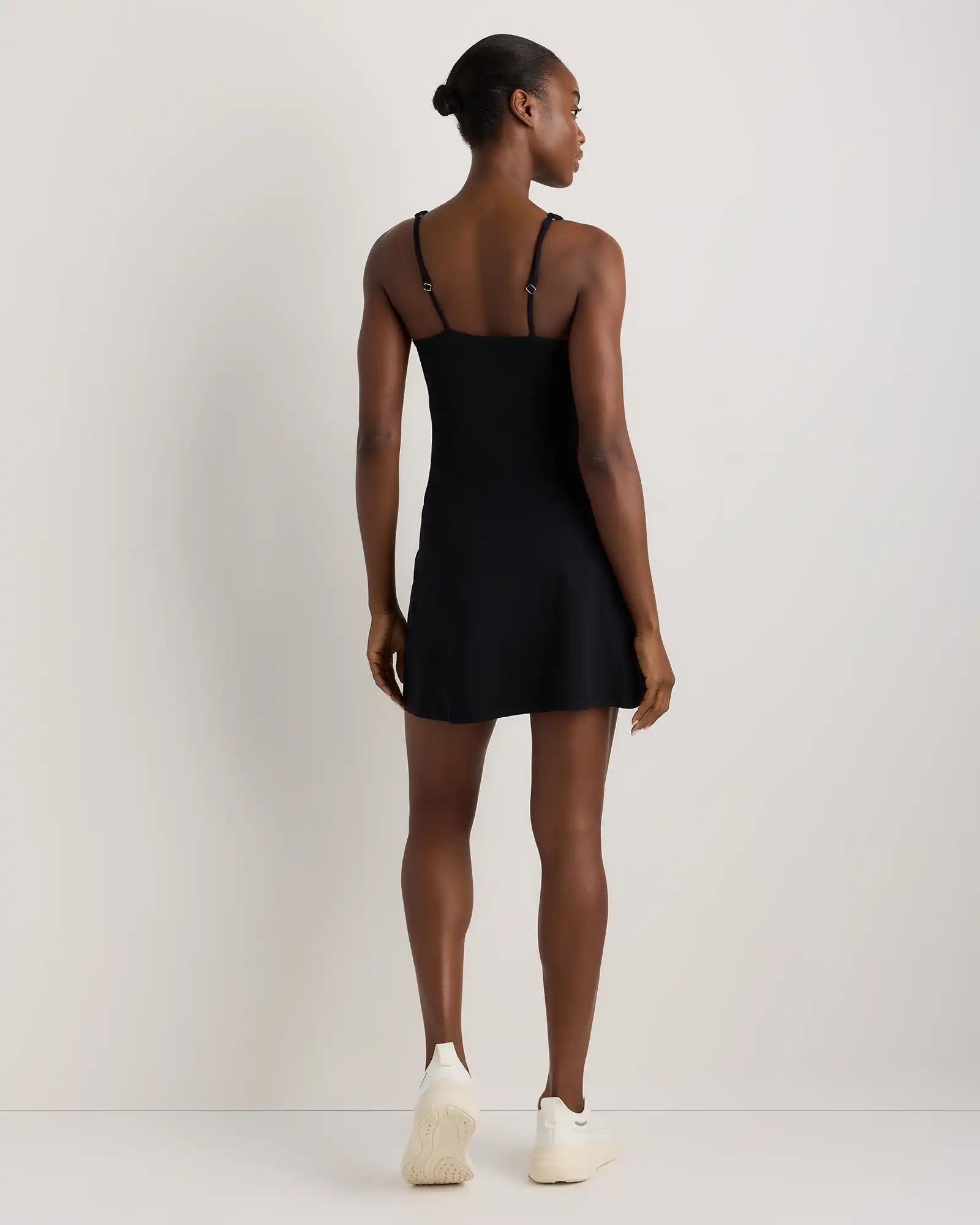 Power-Up Square Neck Dress