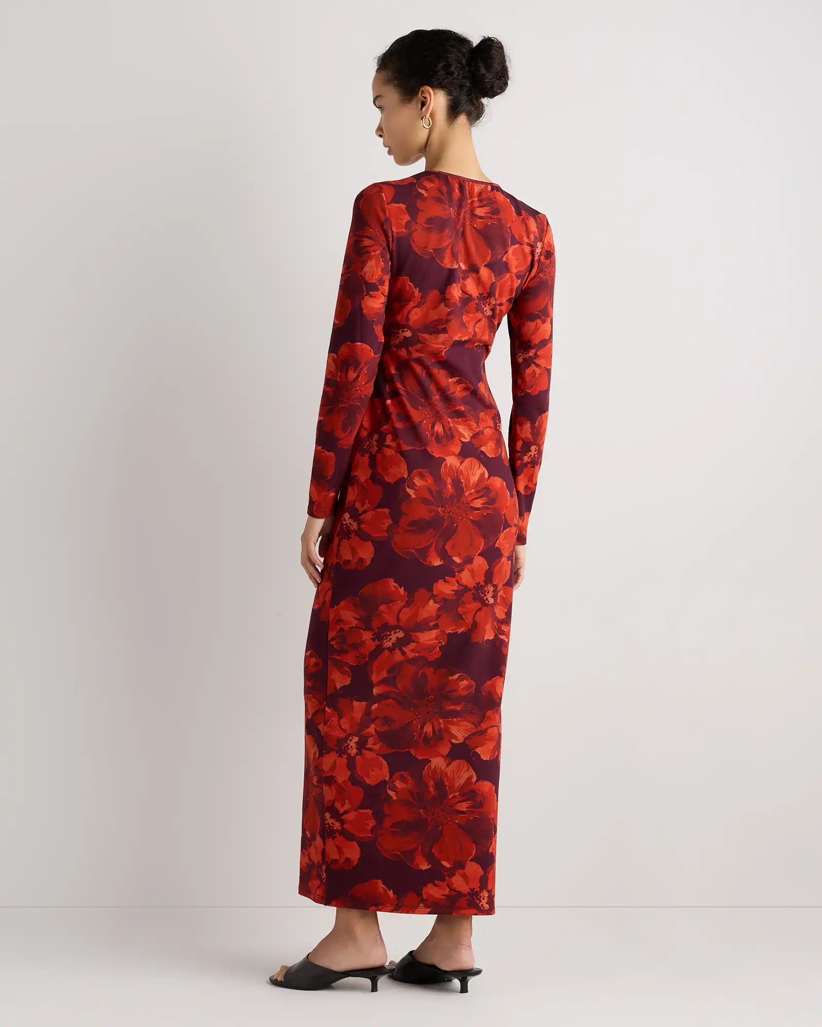 Long Sleeve Knit Maxi Dress