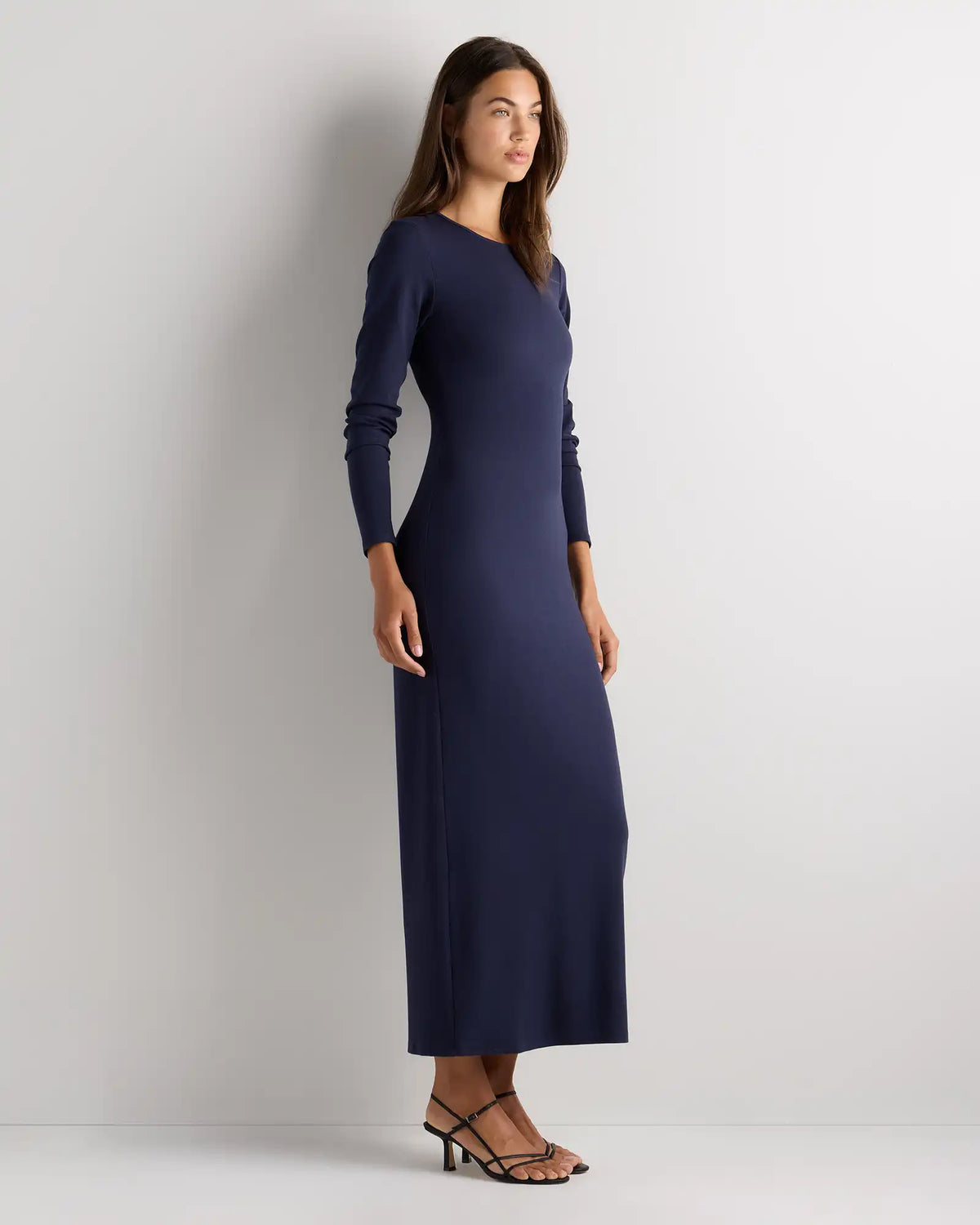 Long Sleeve Knit Maxi Dress