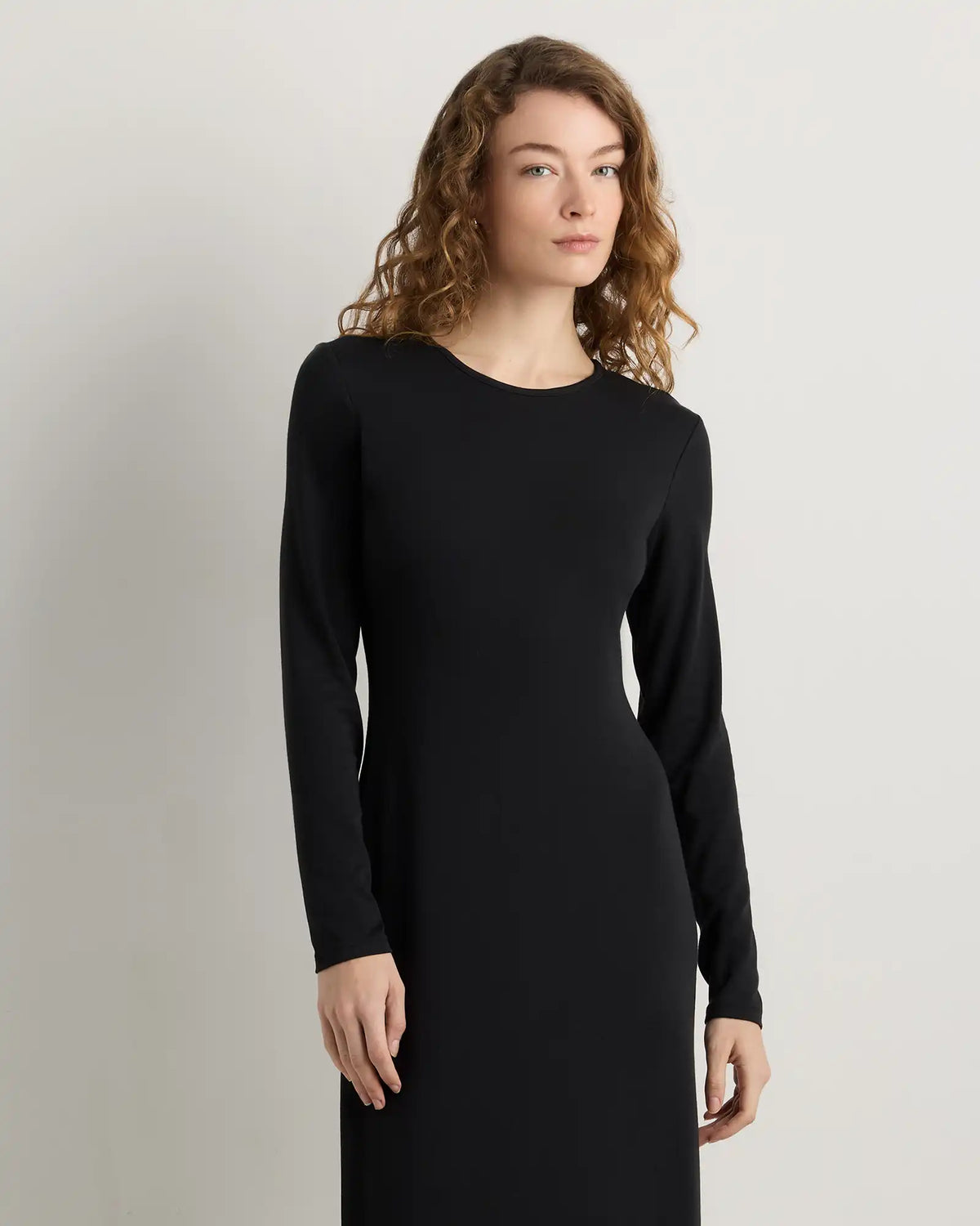 Long Sleeve Knit Maxi Dress