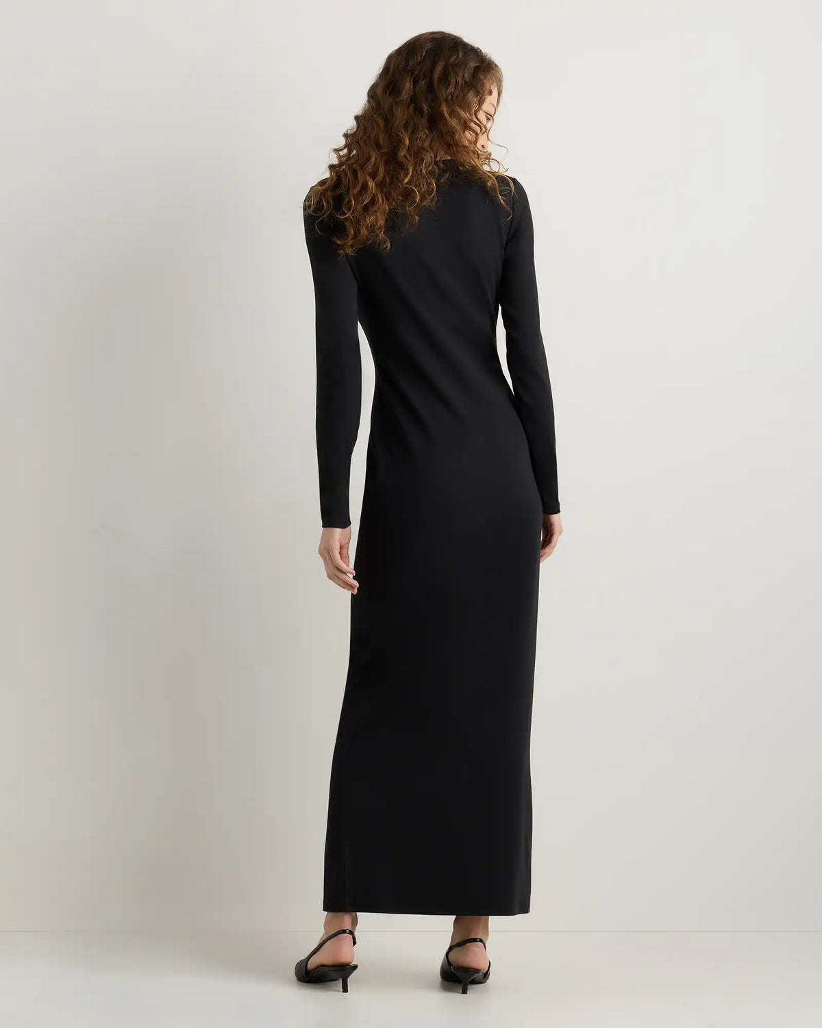Long Sleeve Knit Maxi Dress