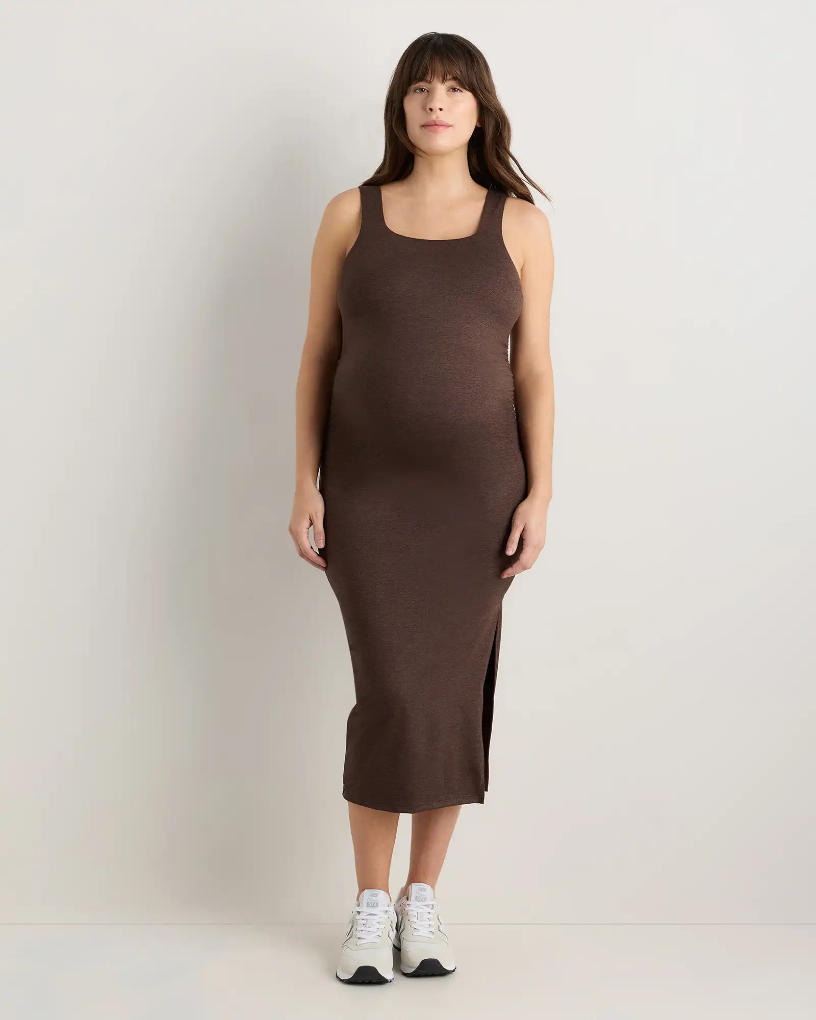 Ultra-Soft Maternity Midi Dress