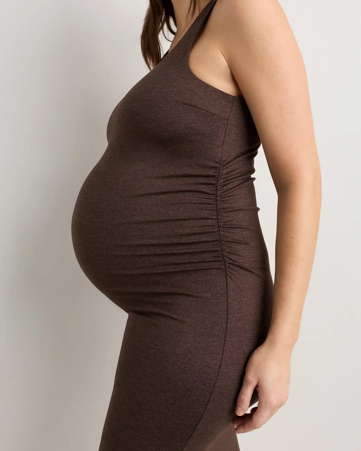 Ultra-Soft Maternity Midi Dress