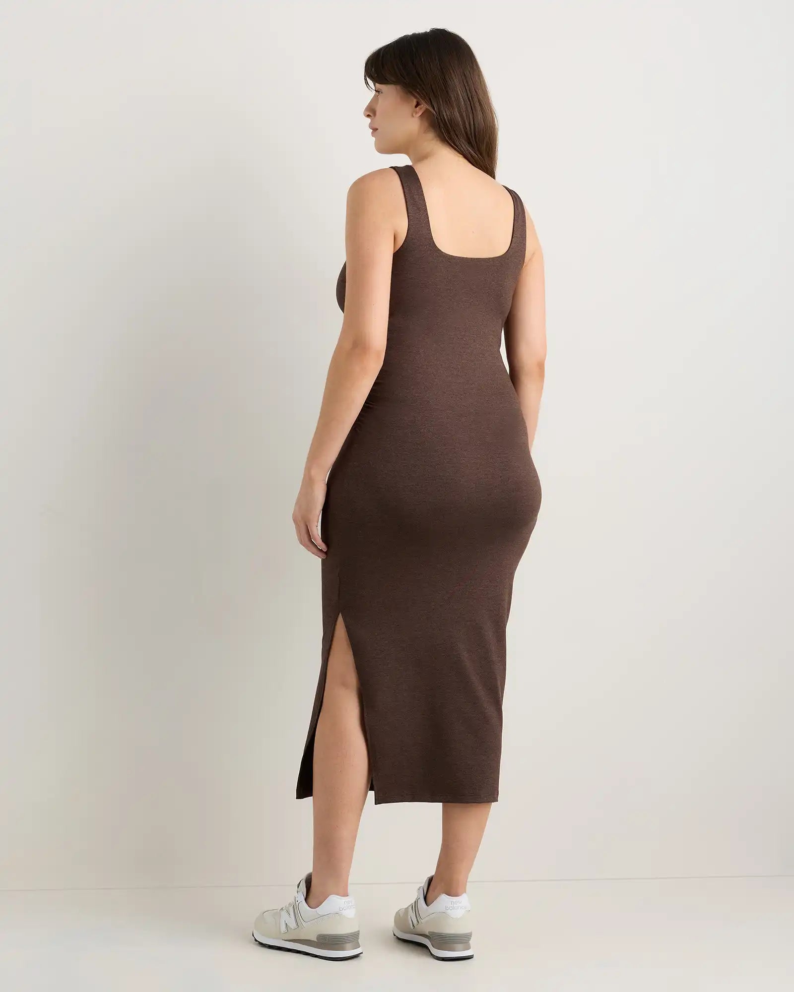 Ultra-Soft Maternity Midi Dress