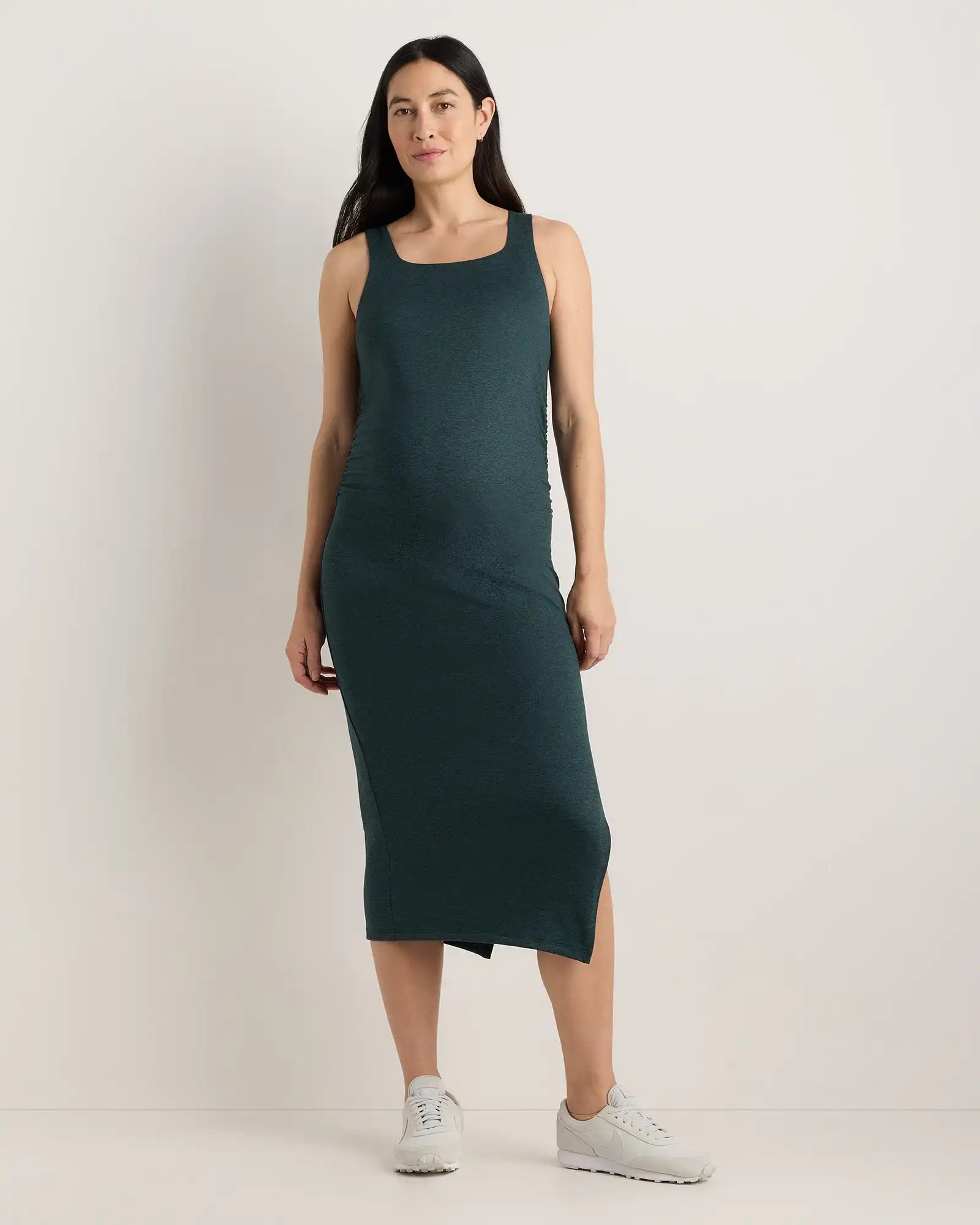 Ultra-Soft Maternity Midi Dress