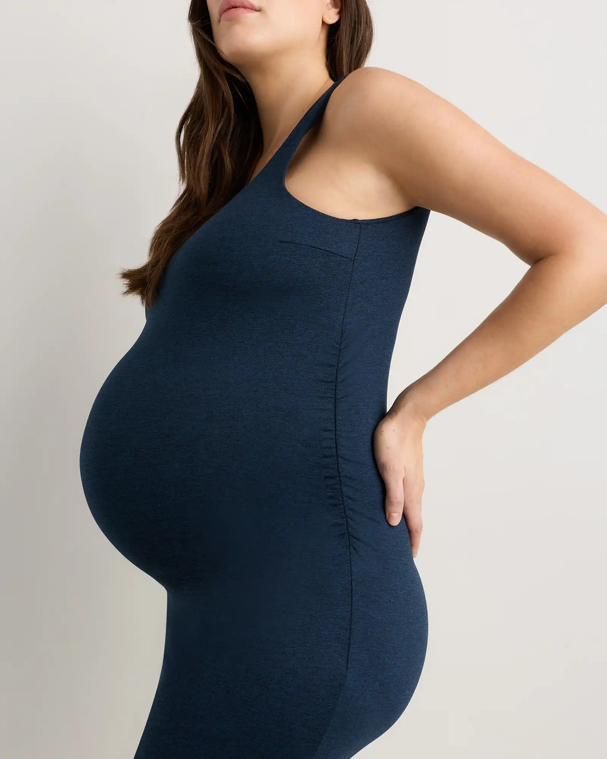 Ultra-Soft Maternity Midi Dress