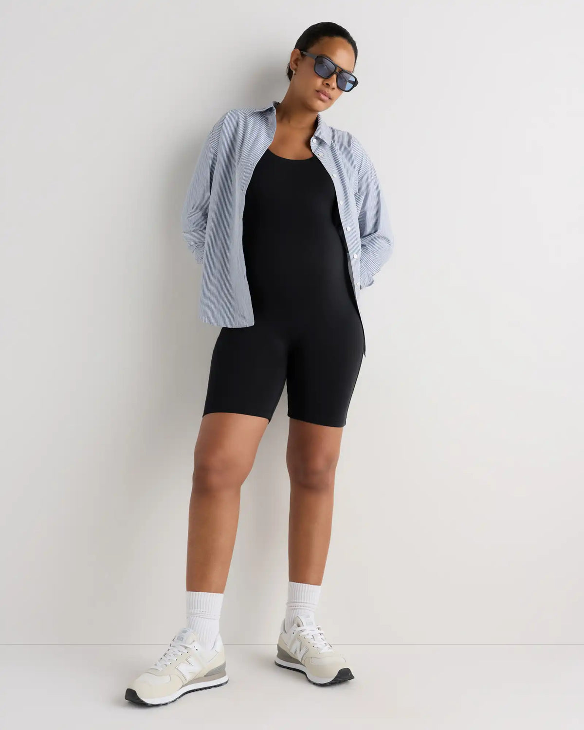Smooth Stretch Maternity Romper