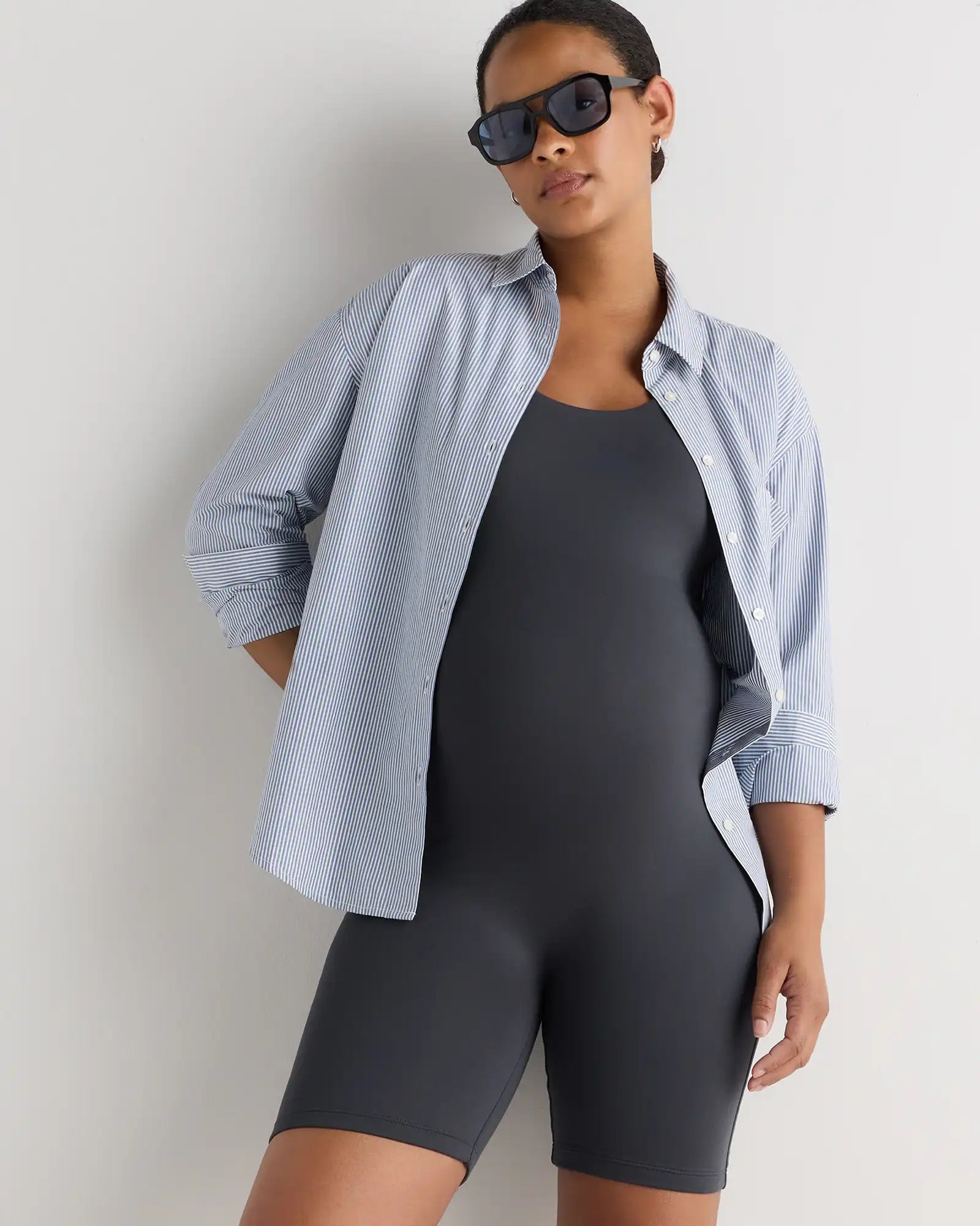 Smooth Stretch Maternity Romper