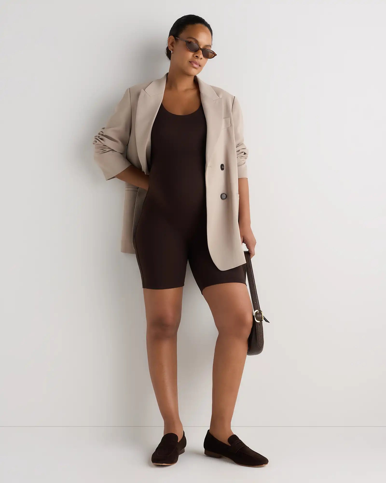 Smooth Stretch Maternity Romper