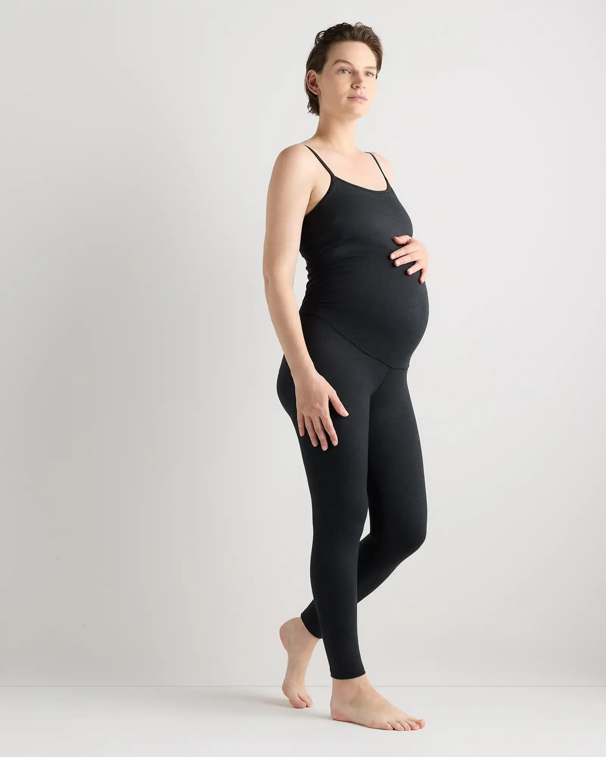Ultra-Soft Maternity Jumpsuit