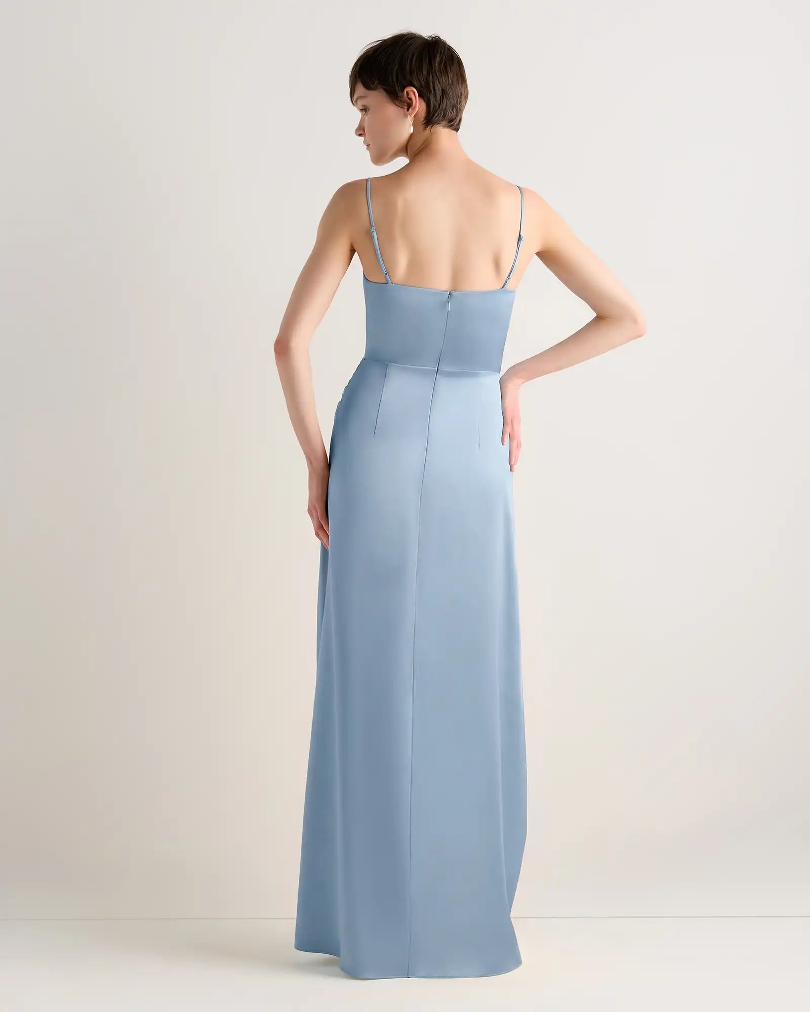 Juliette Stretch Satin Dress