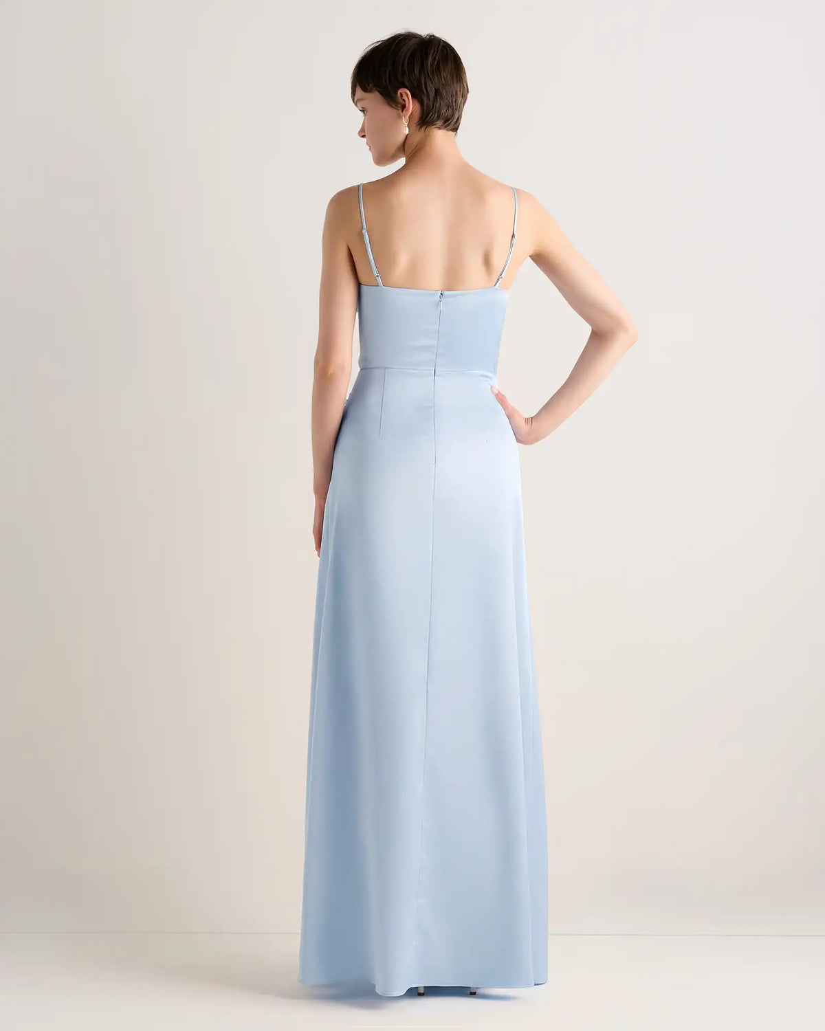Juliette Stretch Satin Dress