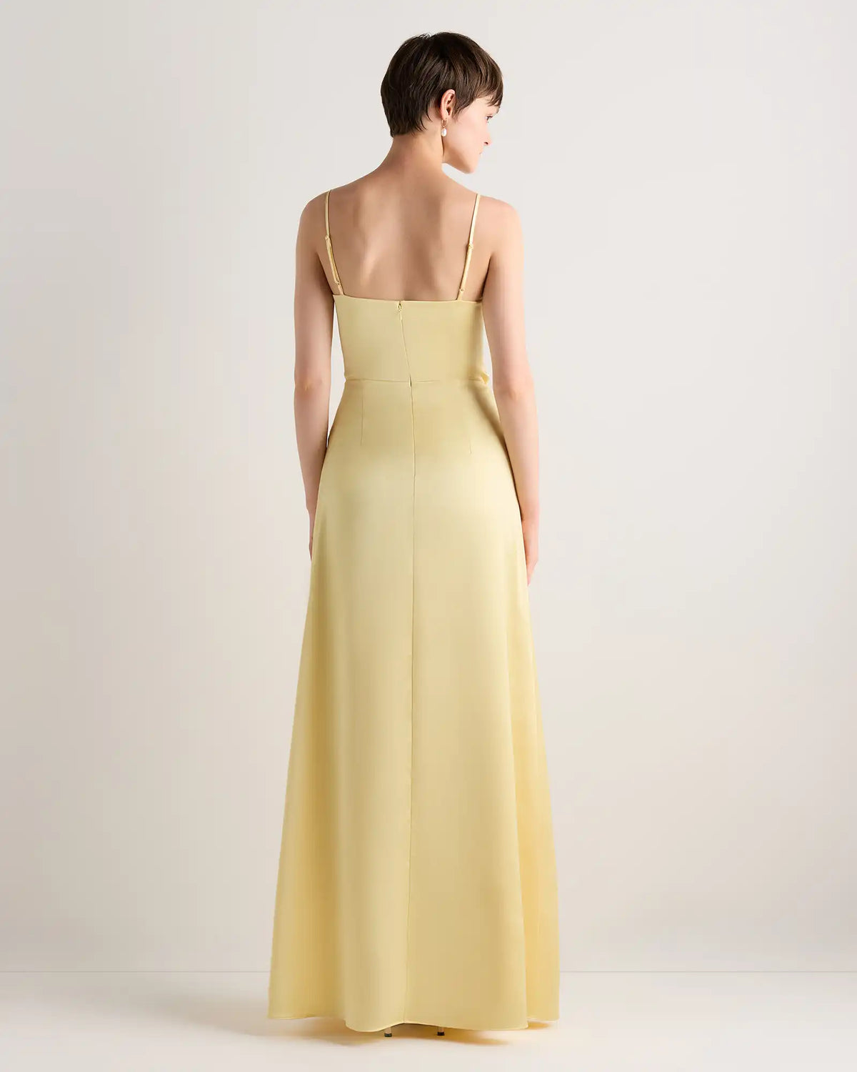 Juliette Stretch Satin Dress