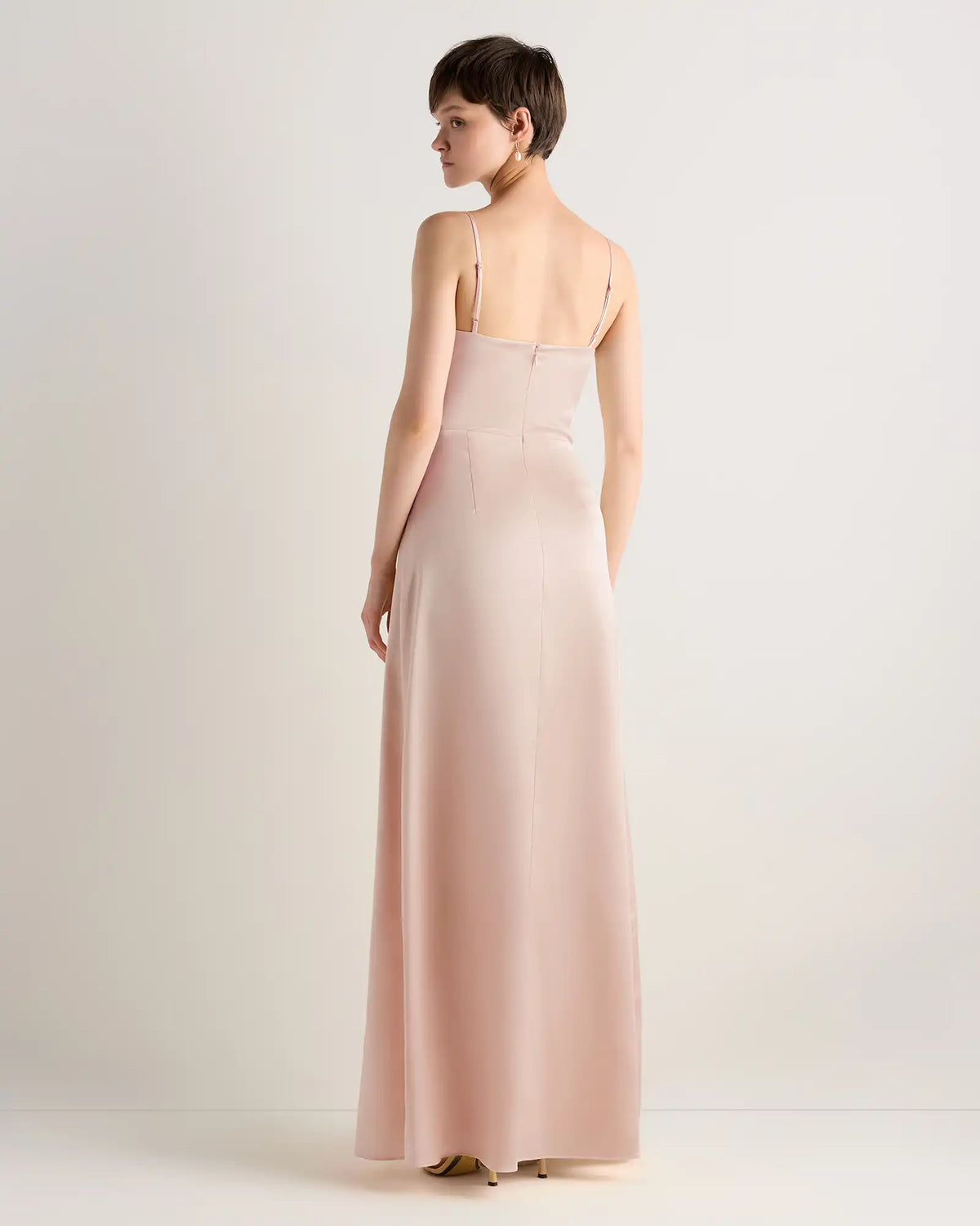 Juliette Stretch Satin Dress