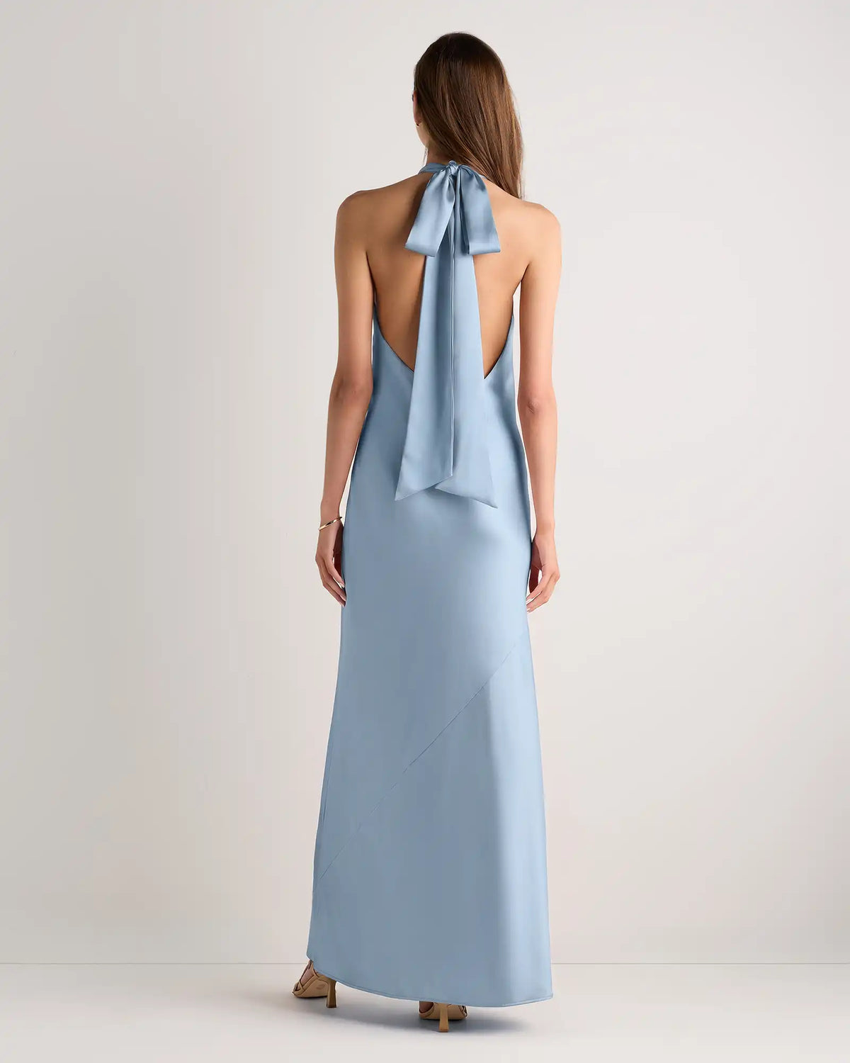 Catalina Stretch Satin Dress