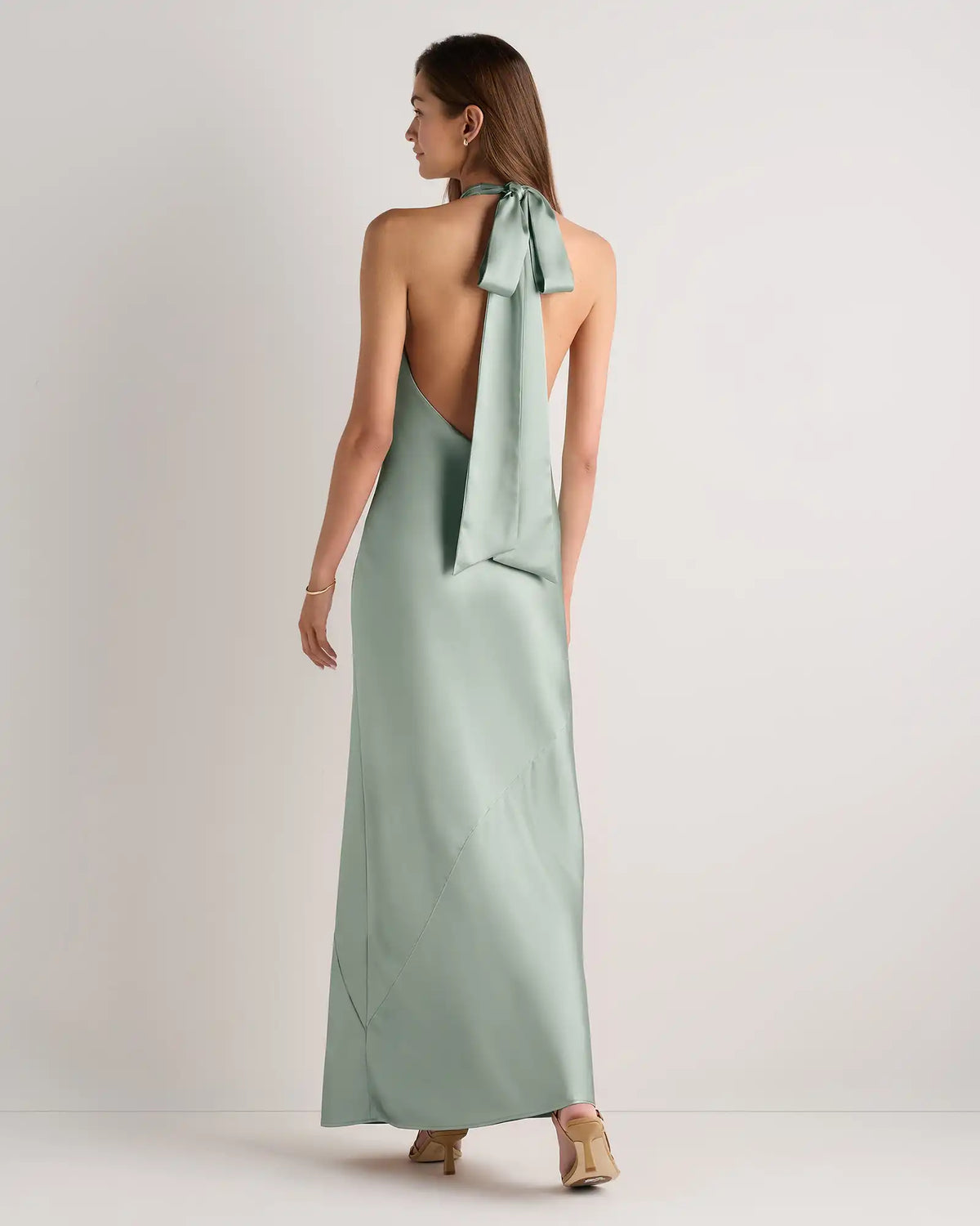 Catalina Stretch Satin Dress