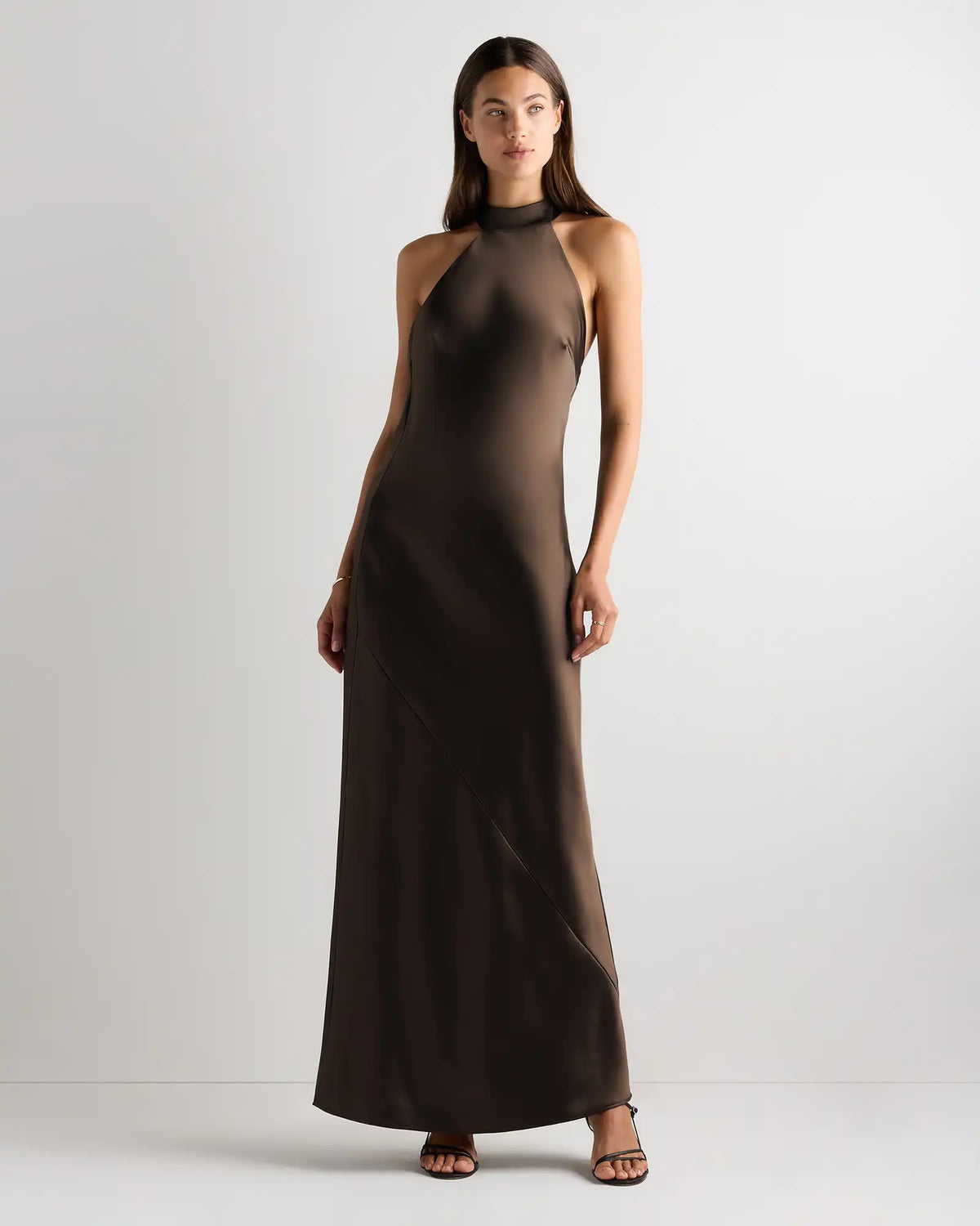 Catalina Stretch Satin Dress
