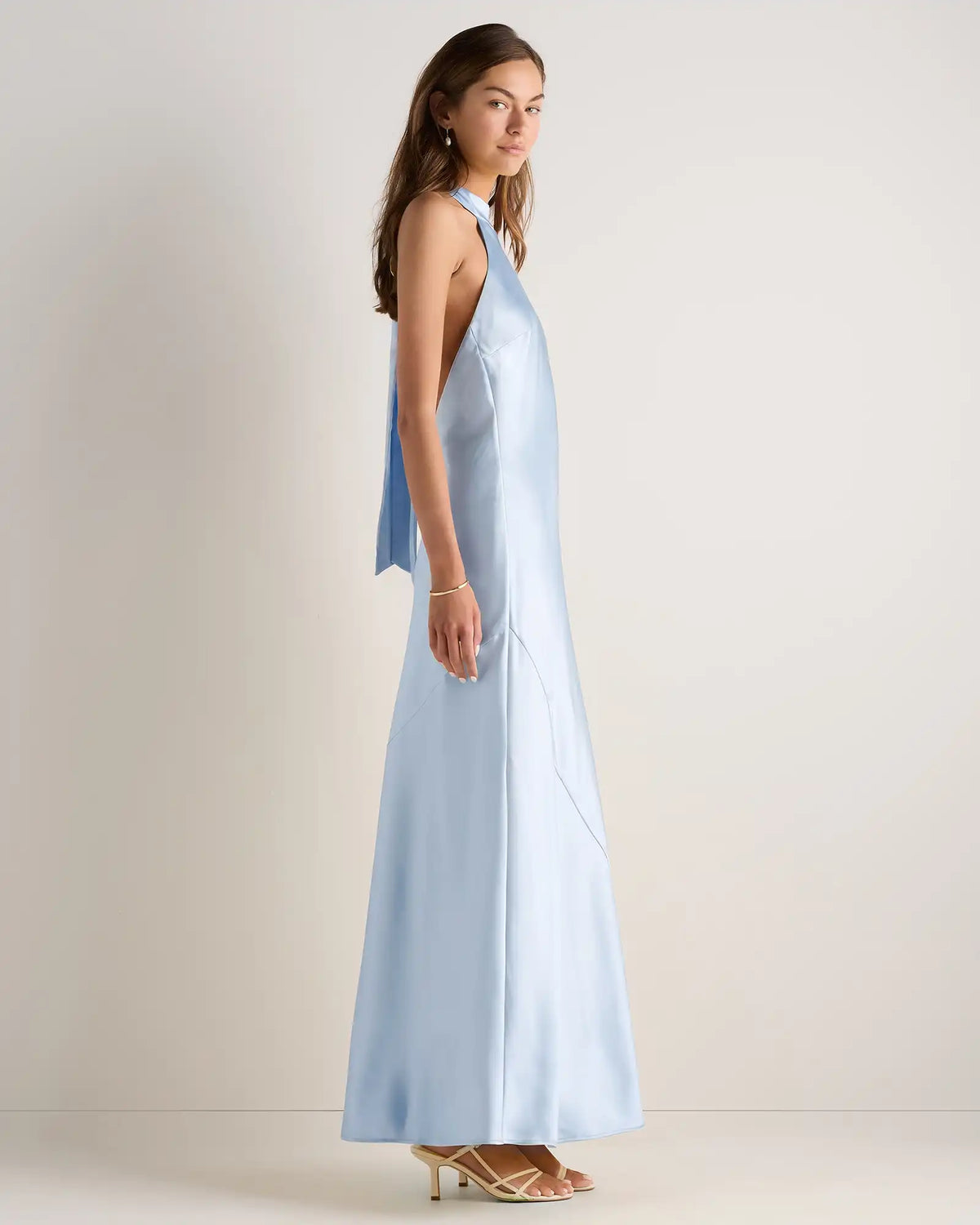 Catalina Stretch Satin Dress