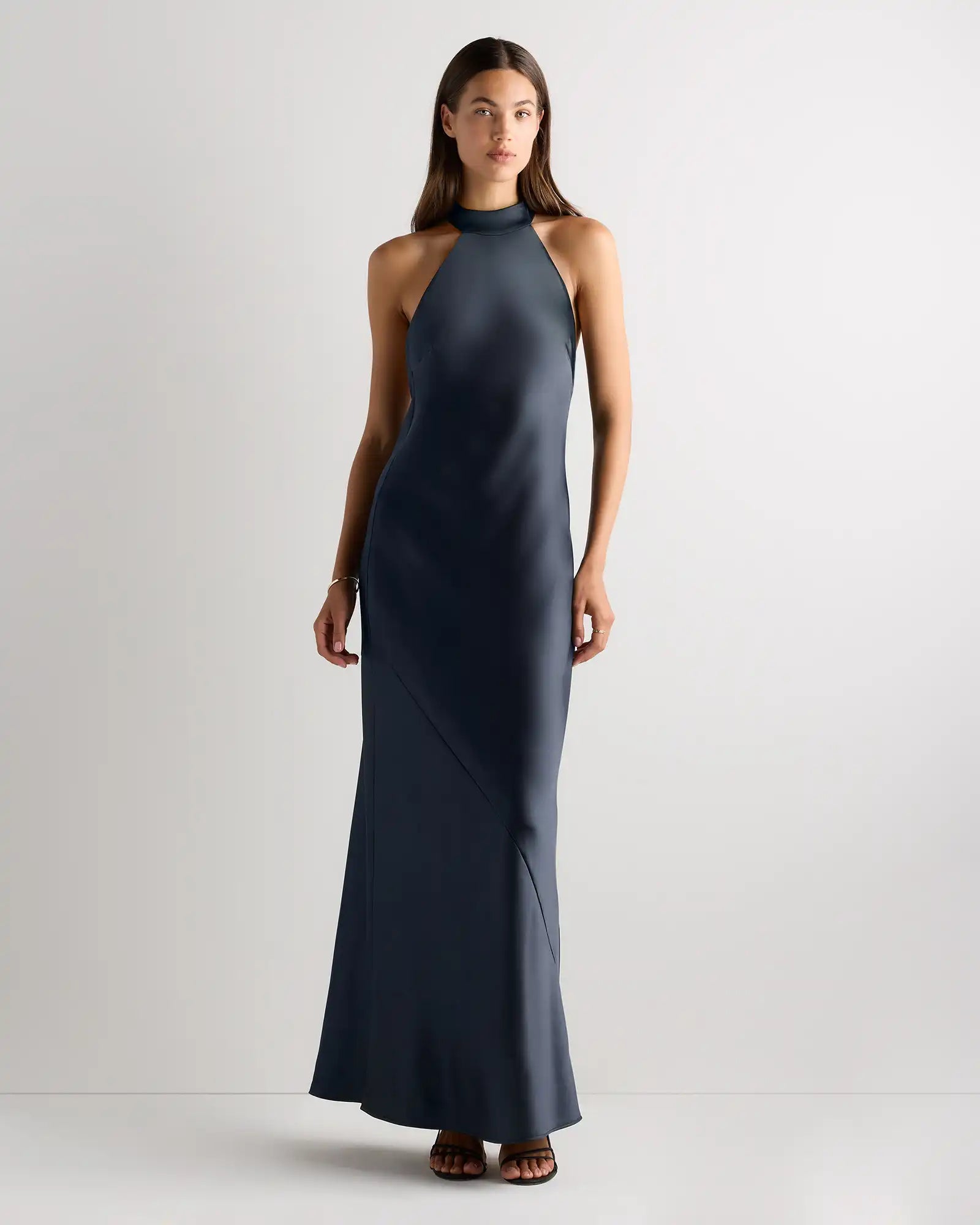 Catalina Stretch Satin Dress