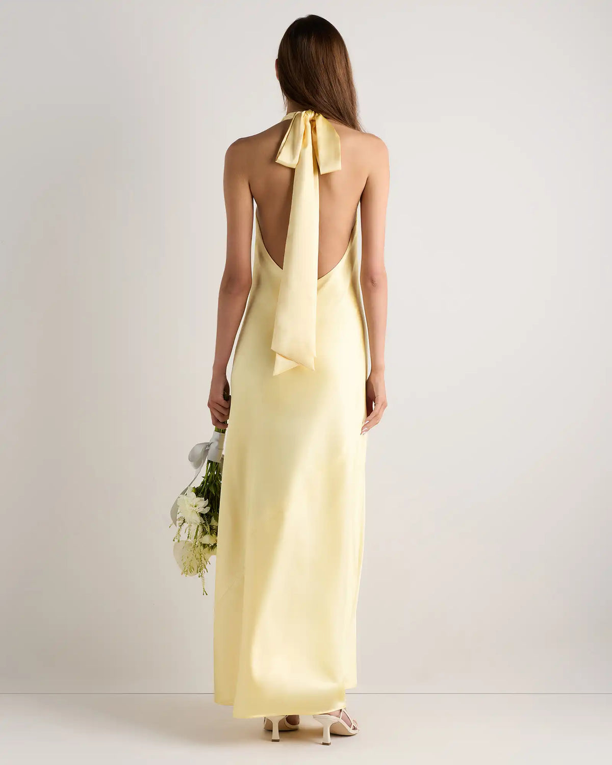 Catalina Stretch Satin Dress