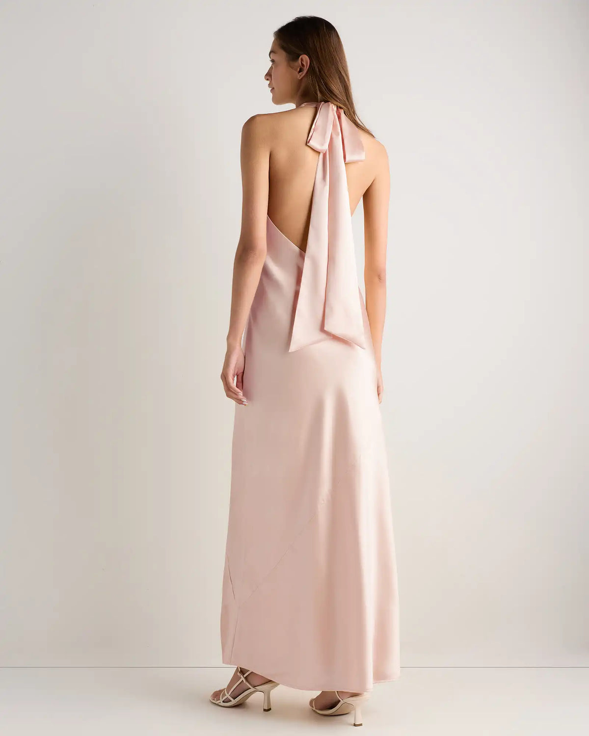 Catalina Stretch Satin Dress