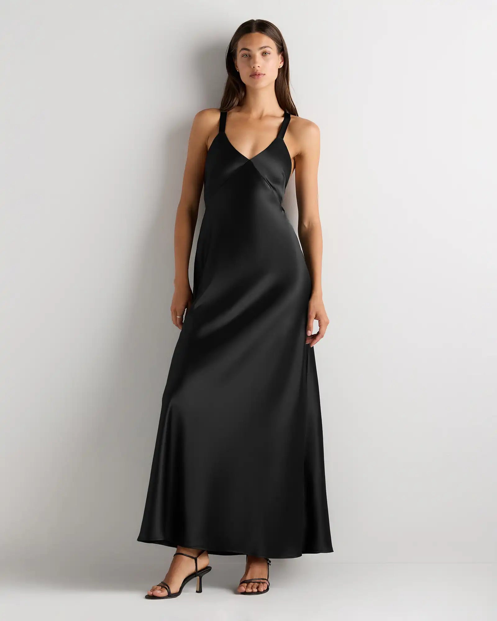 Bianca Stretch Satin Dress