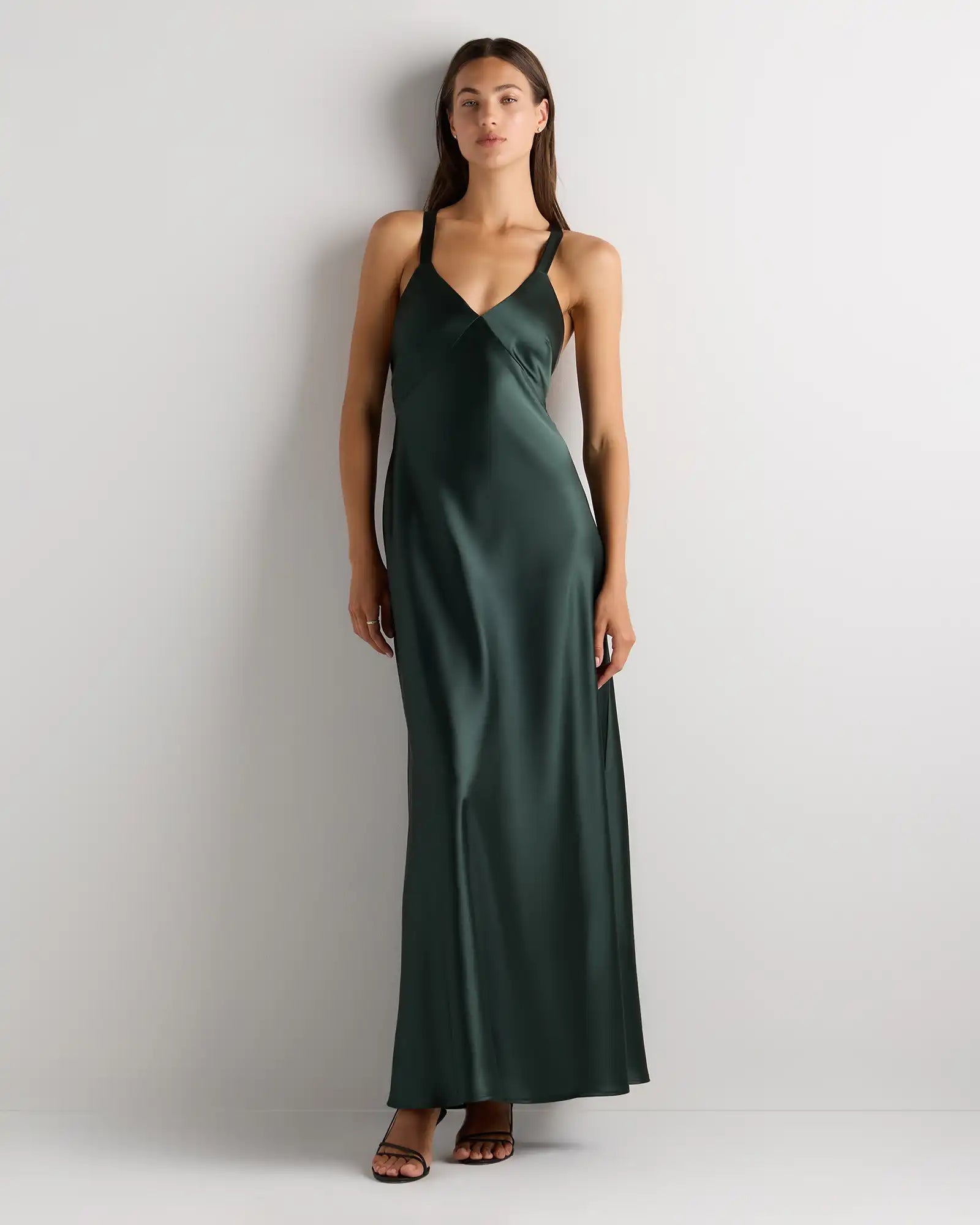Bianca Stretch Satin Dress