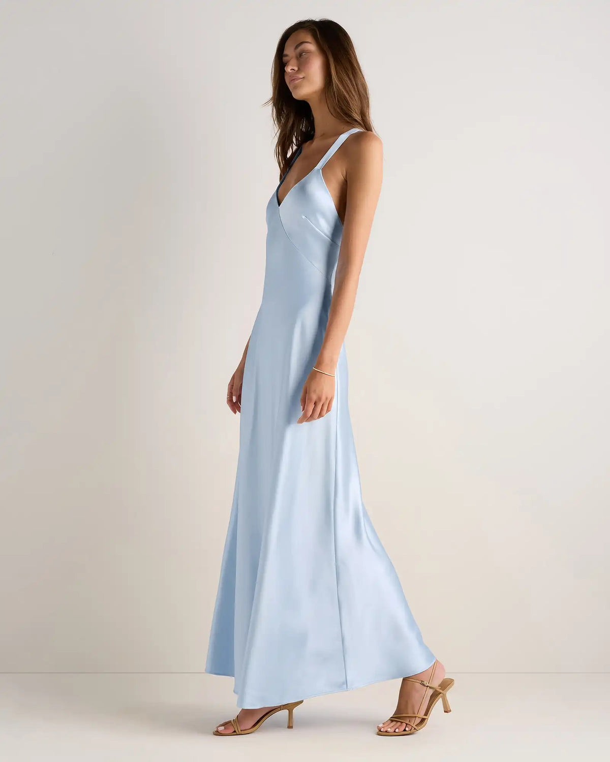 Bianca Stretch Satin Dress