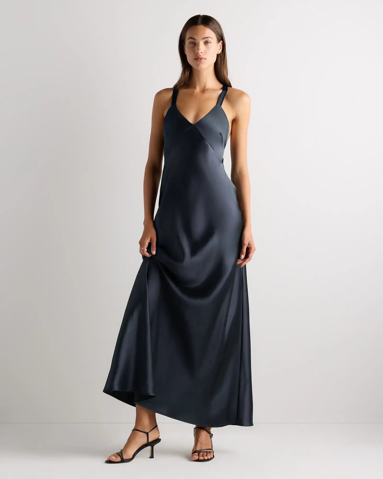 Bianca Stretch Satin Dress