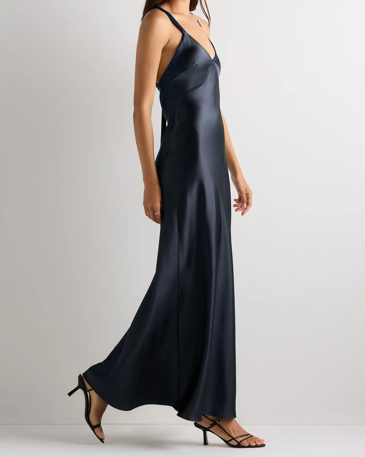 Bianca Stretch Satin Dress
