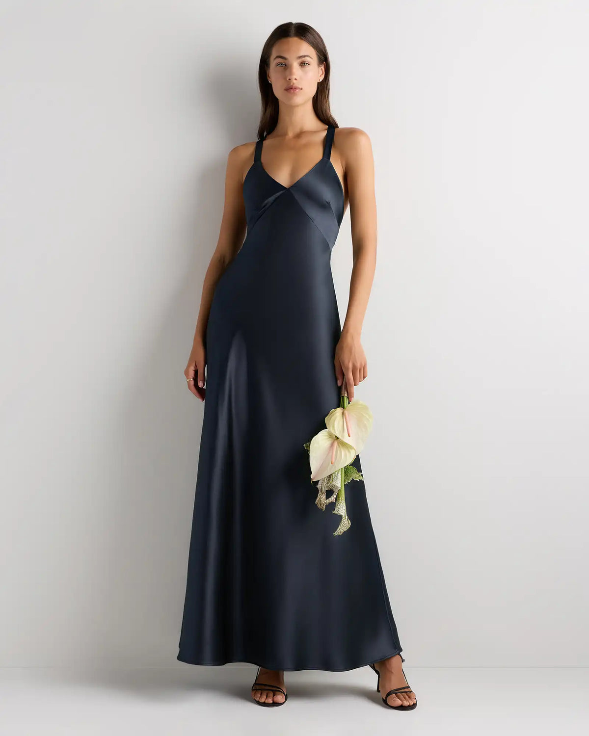 Bianca Stretch Satin Dress