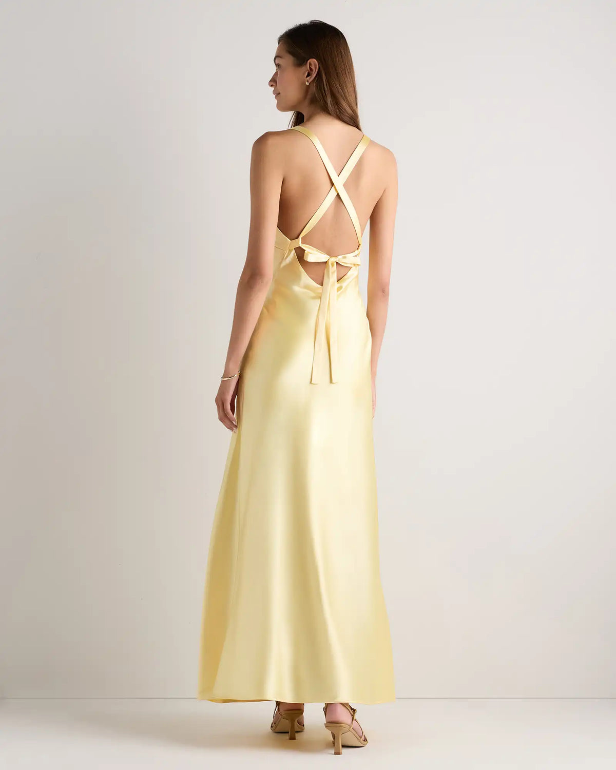 Bianca Stretch Satin Dress