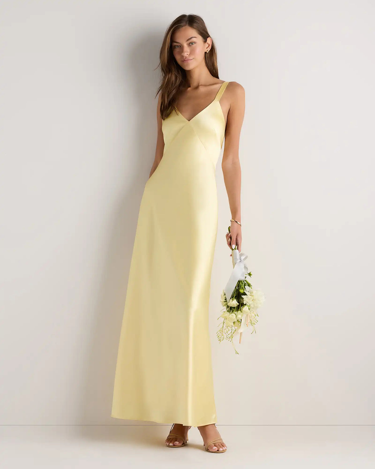 Bianca Stretch Satin Dress
