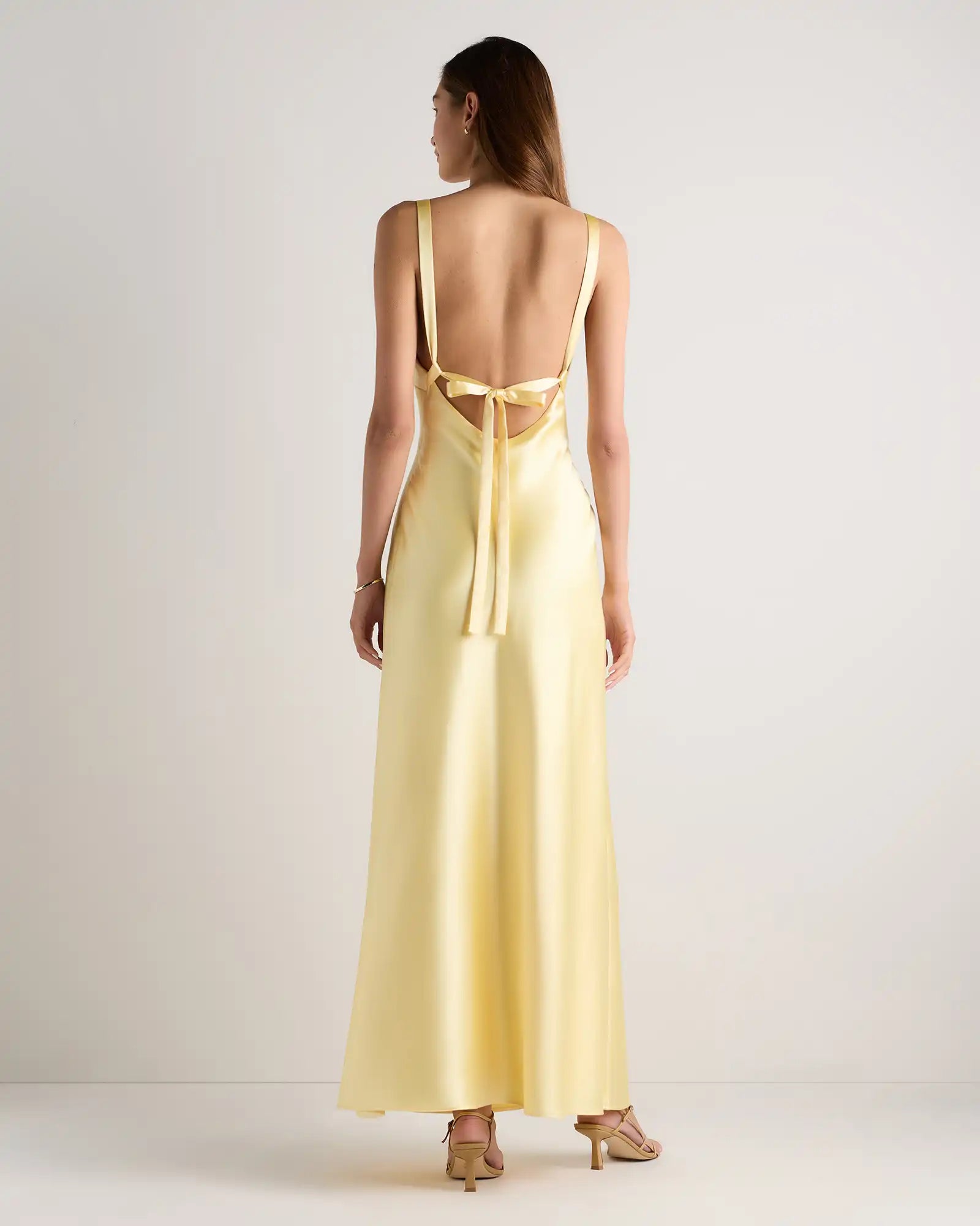 Bianca Stretch Satin Dress