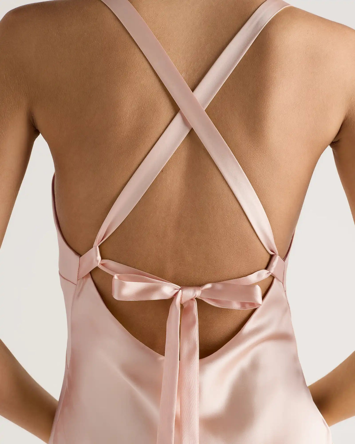 Bianca Stretch Satin Dress