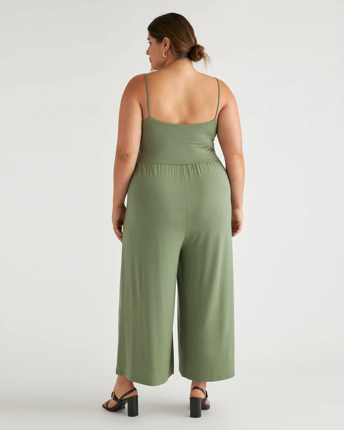 Tencel Jersey Wide Leg Jumpsuit