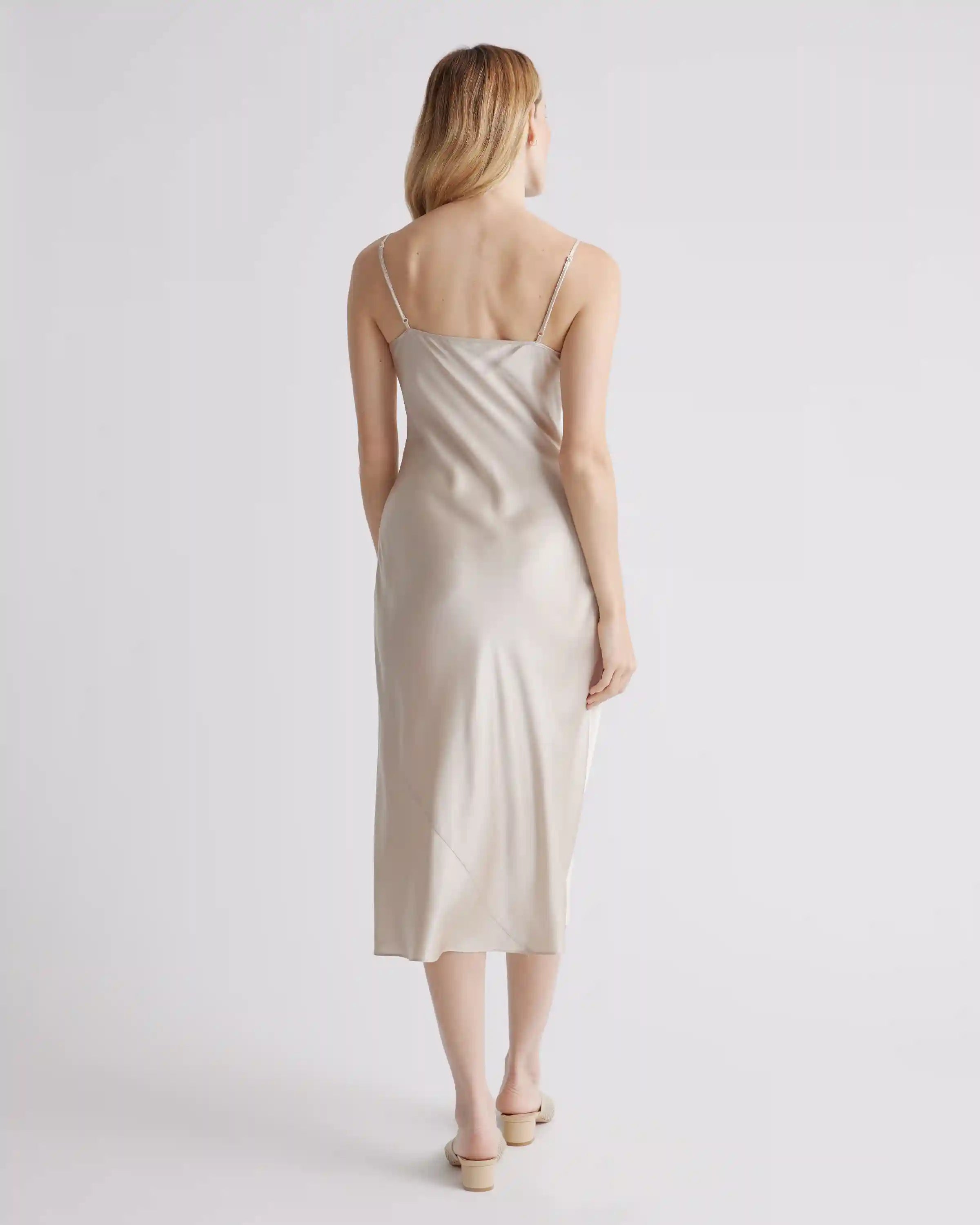 100% Washable Silk Slip Dress