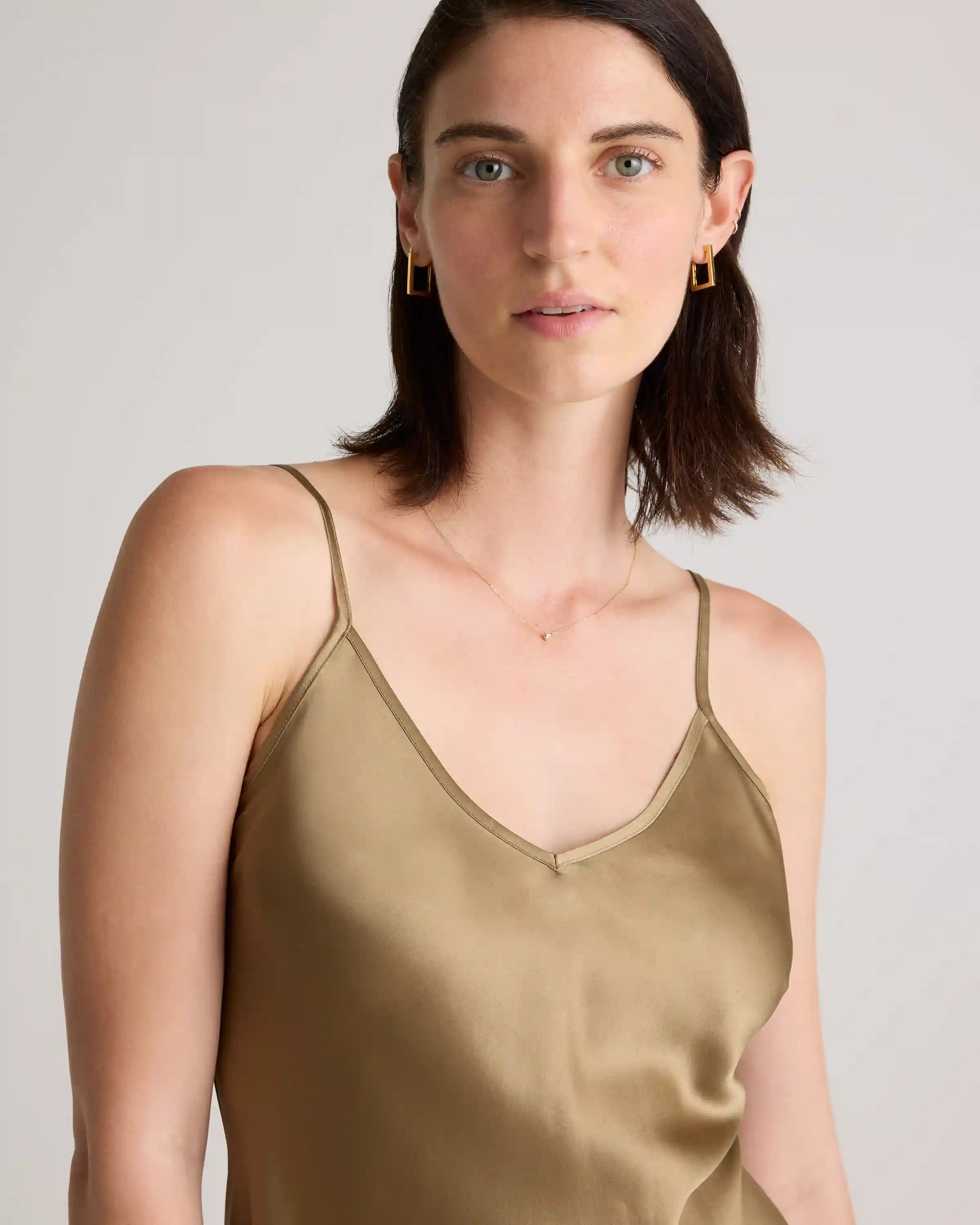 100% Washable Silk Mini Slip Dress