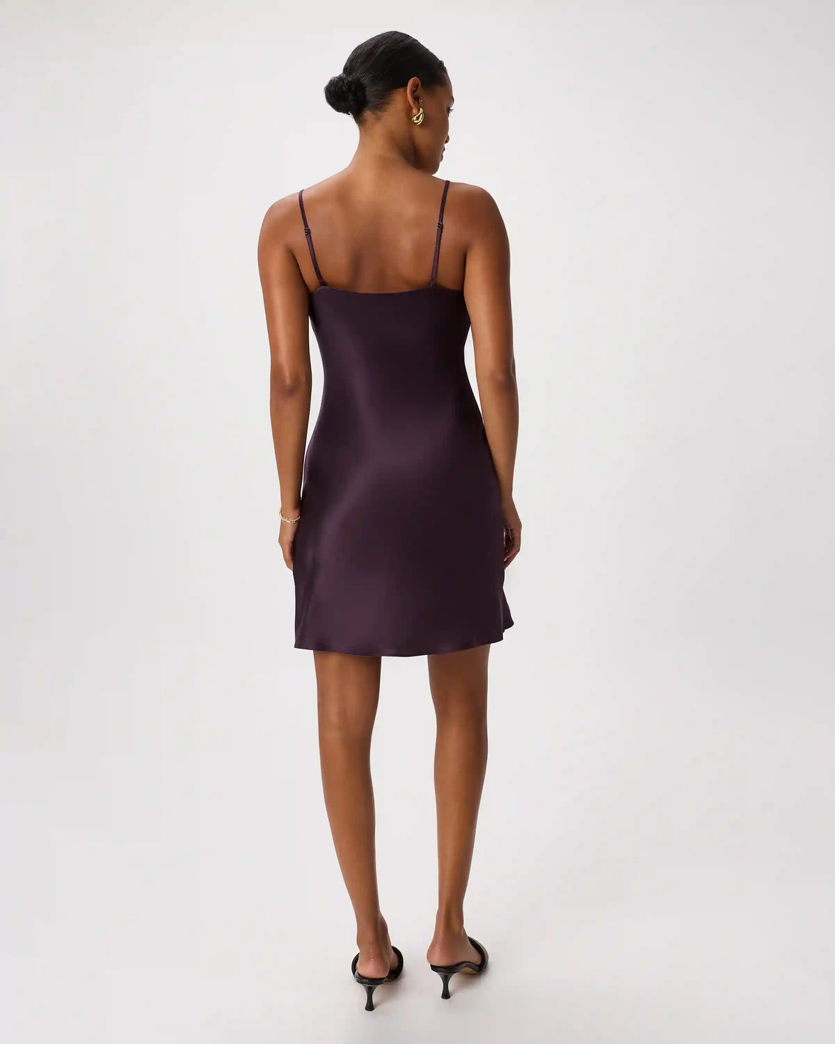 100% Washable Silk Mini Slip Dress