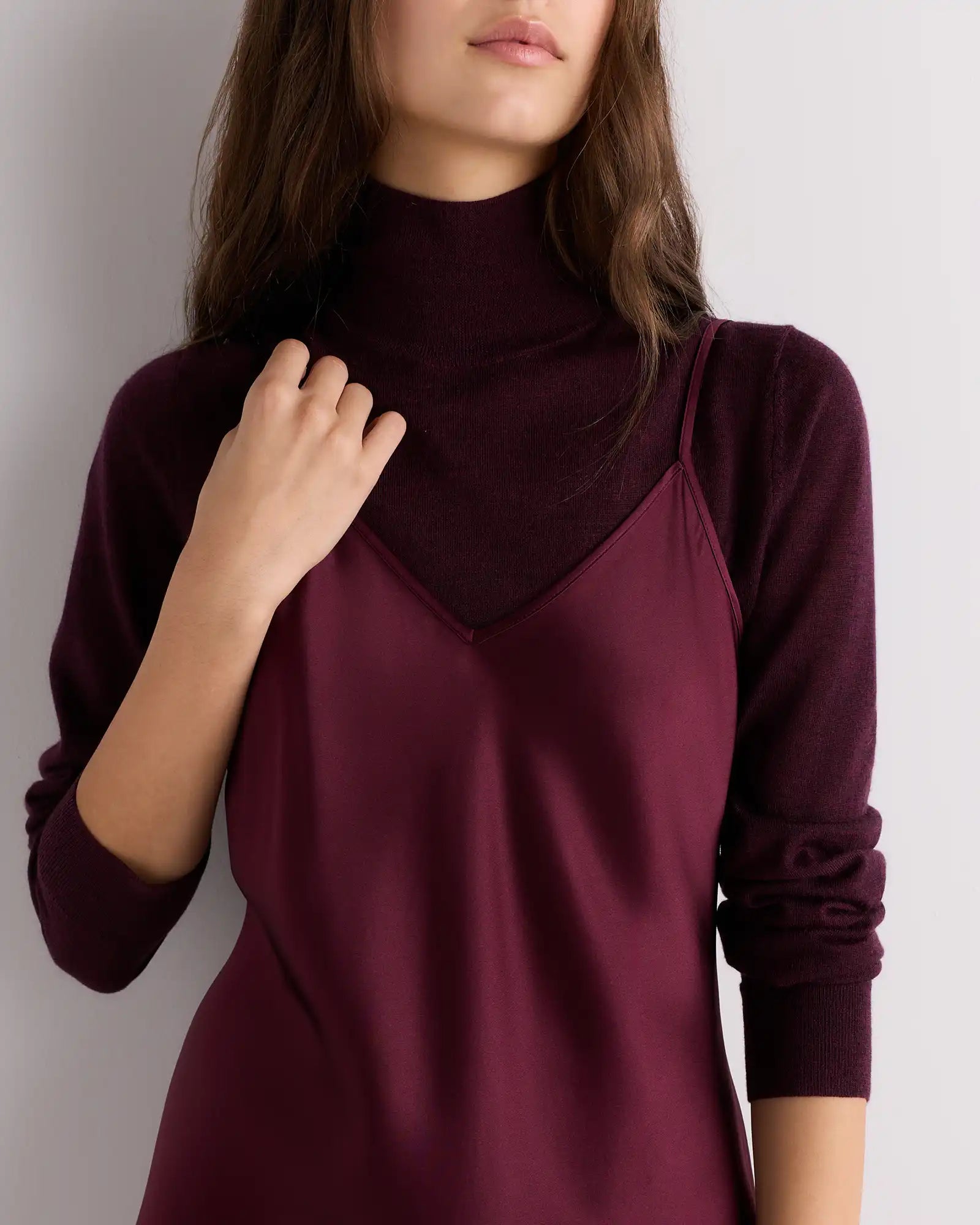 100% Washable Silk Mini Slip Dress